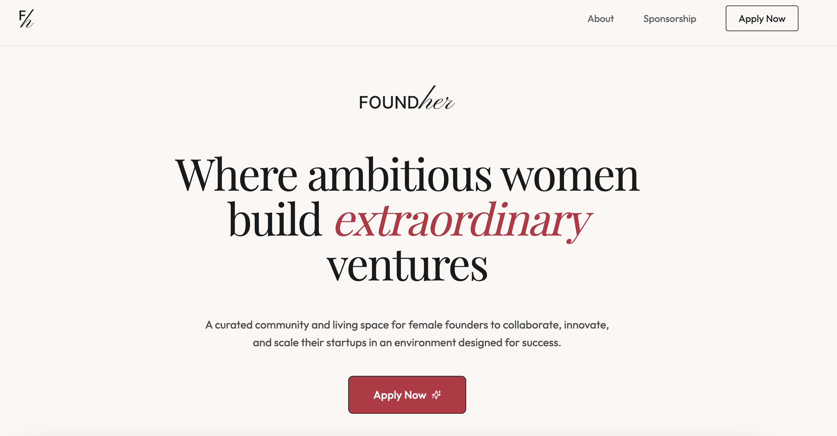 FoundHer House