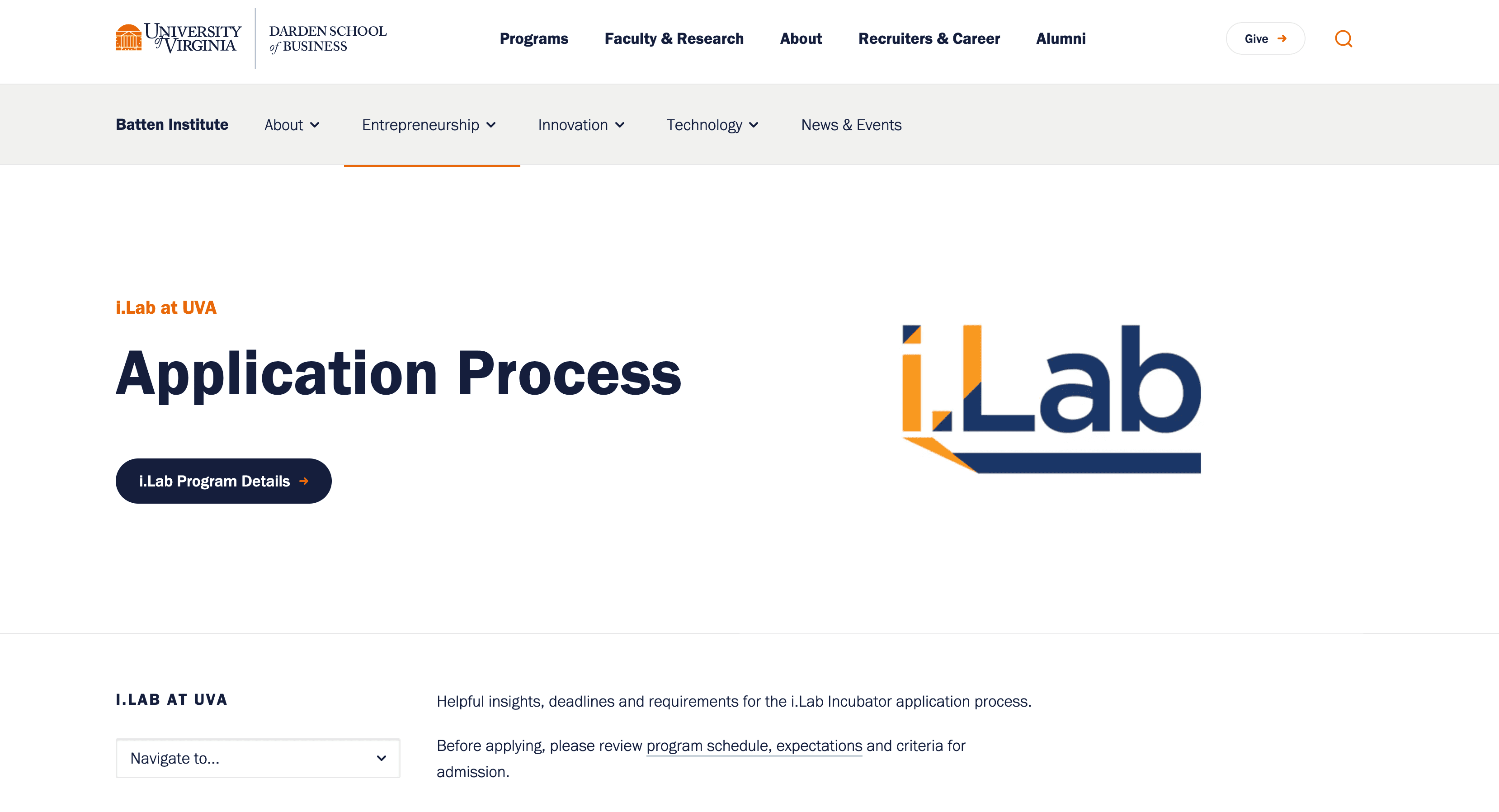 UVA i.Lab Incubator 2026