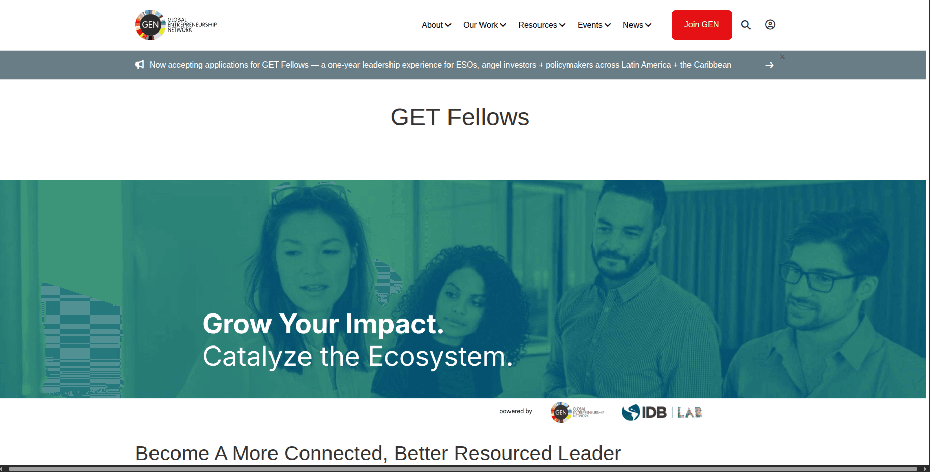 GET Fellows Program 2026
