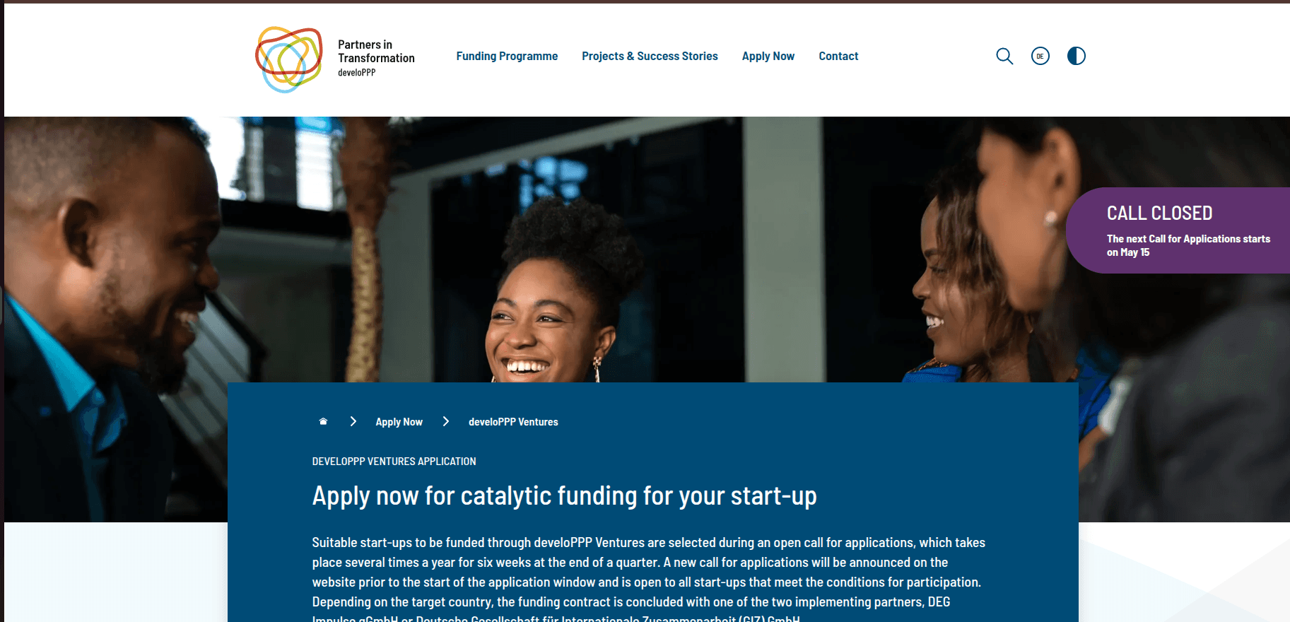 develoPPP Ventures 2026
