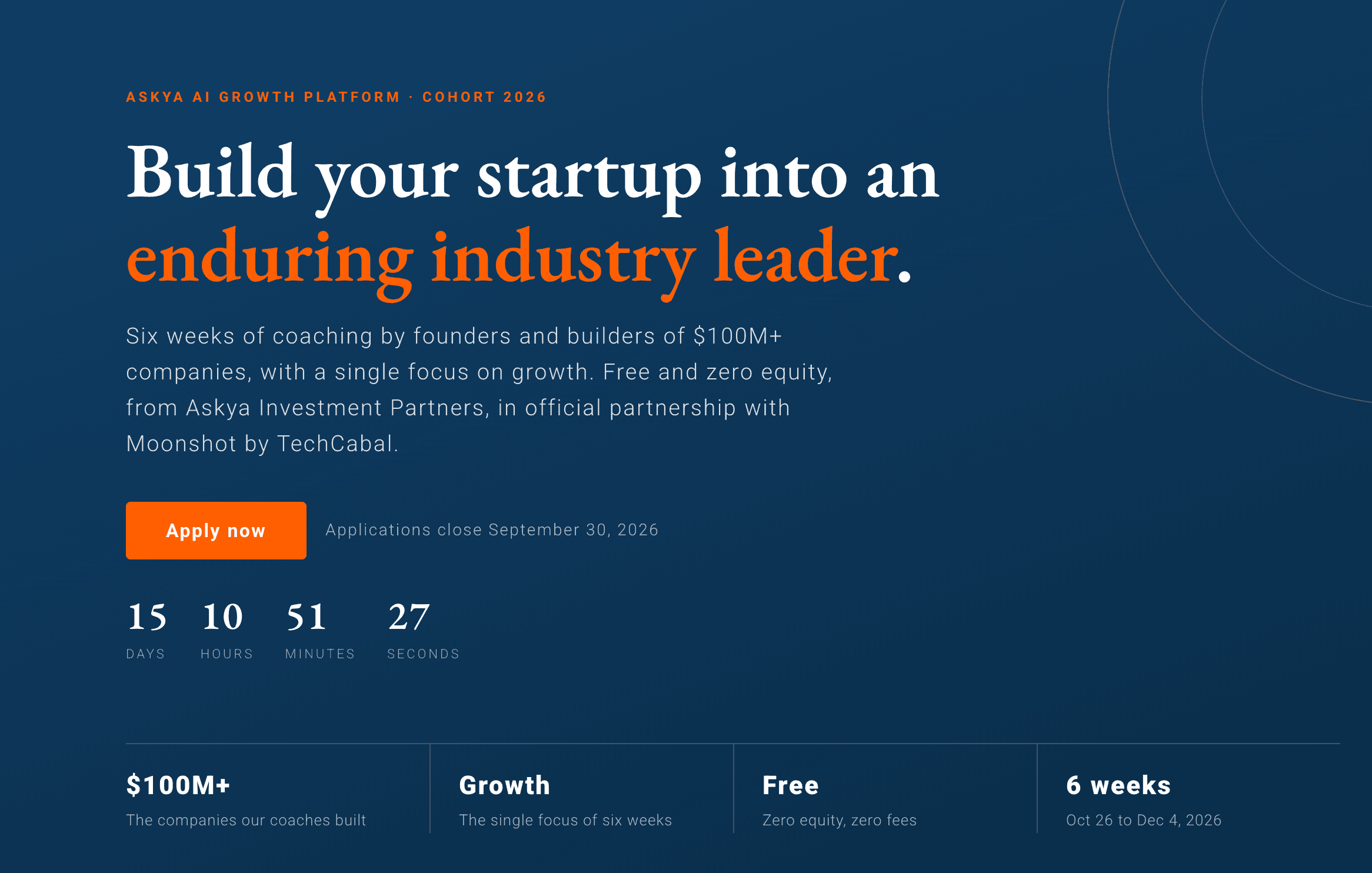 Askya AI Growth Platform Cohort 2026