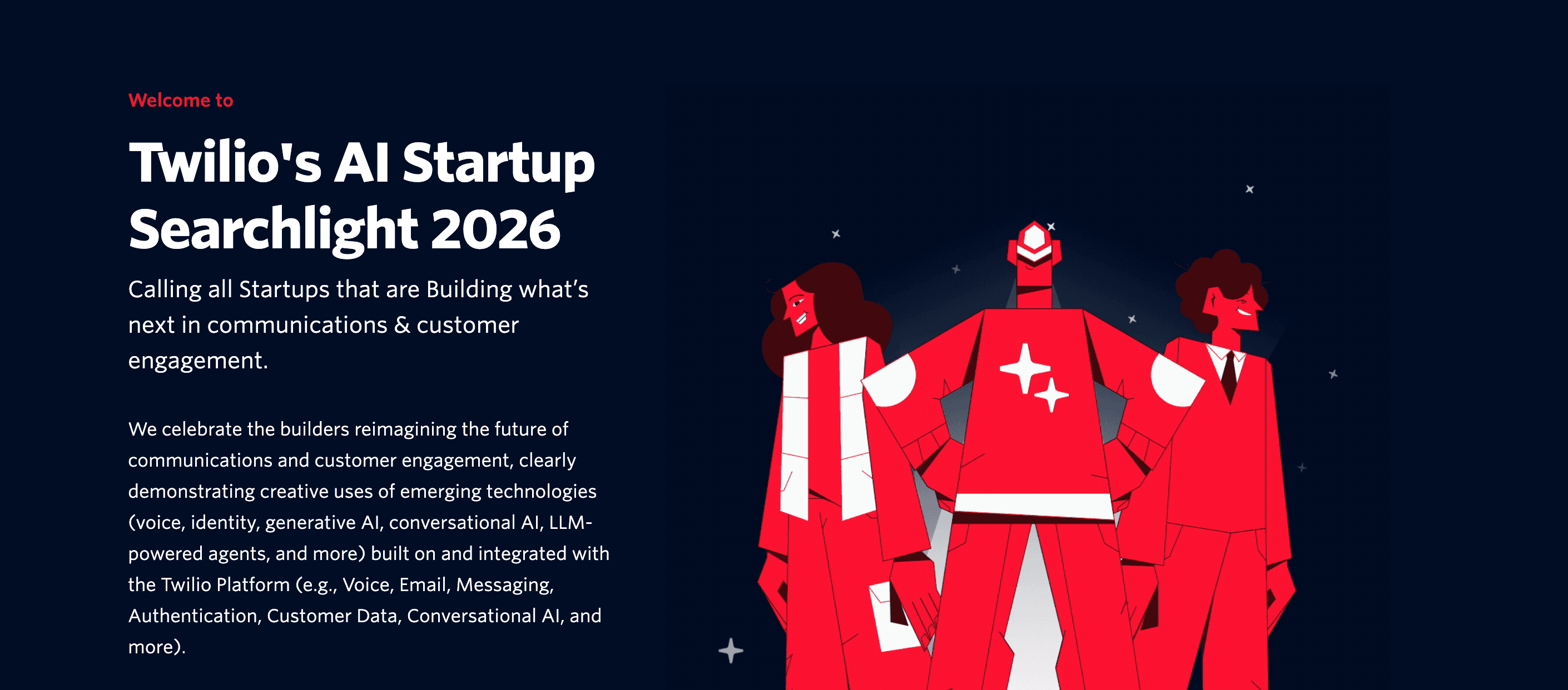 Twilio's AI Startup Searchlight 2026