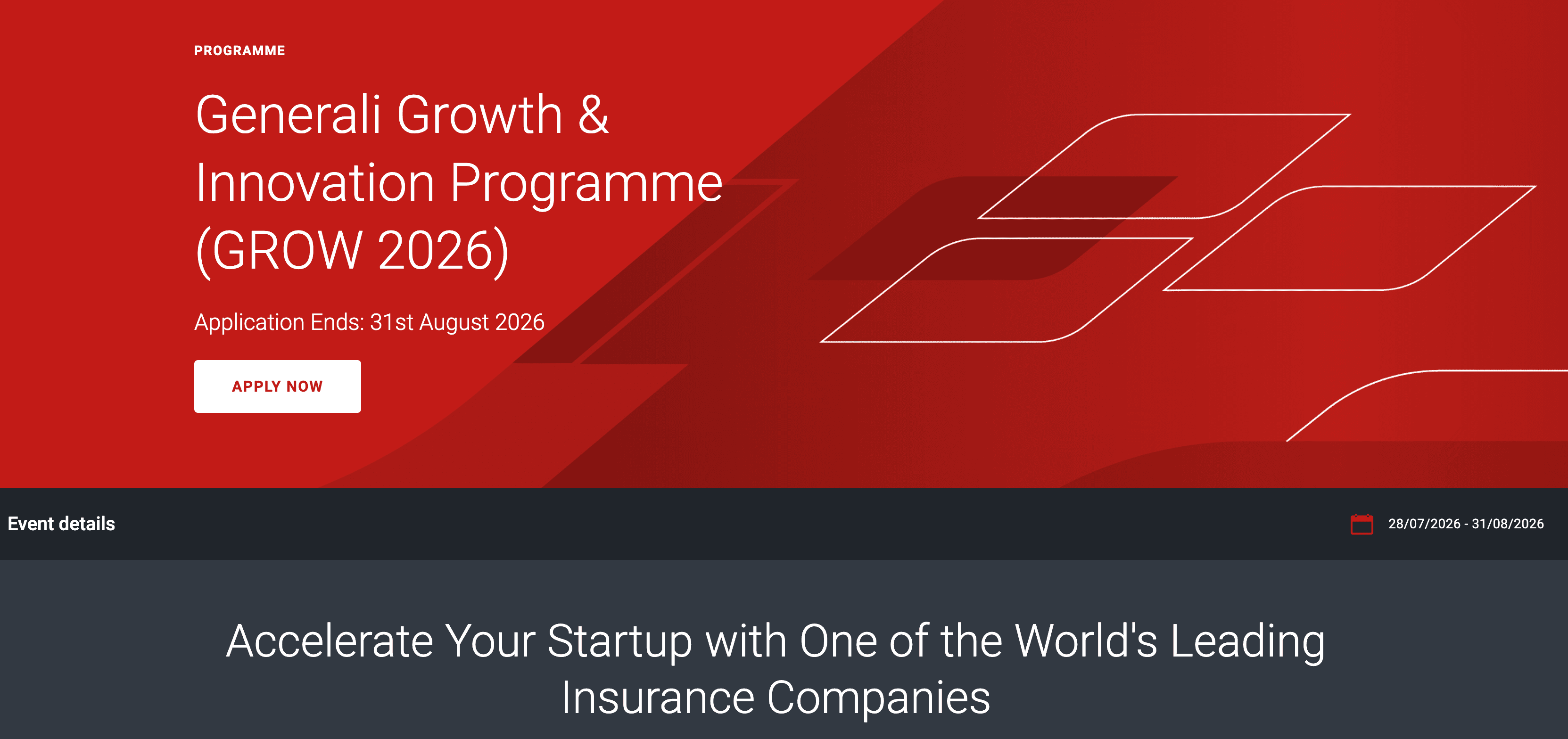 Generali Growth & Innovation Programme (GROW 2026)