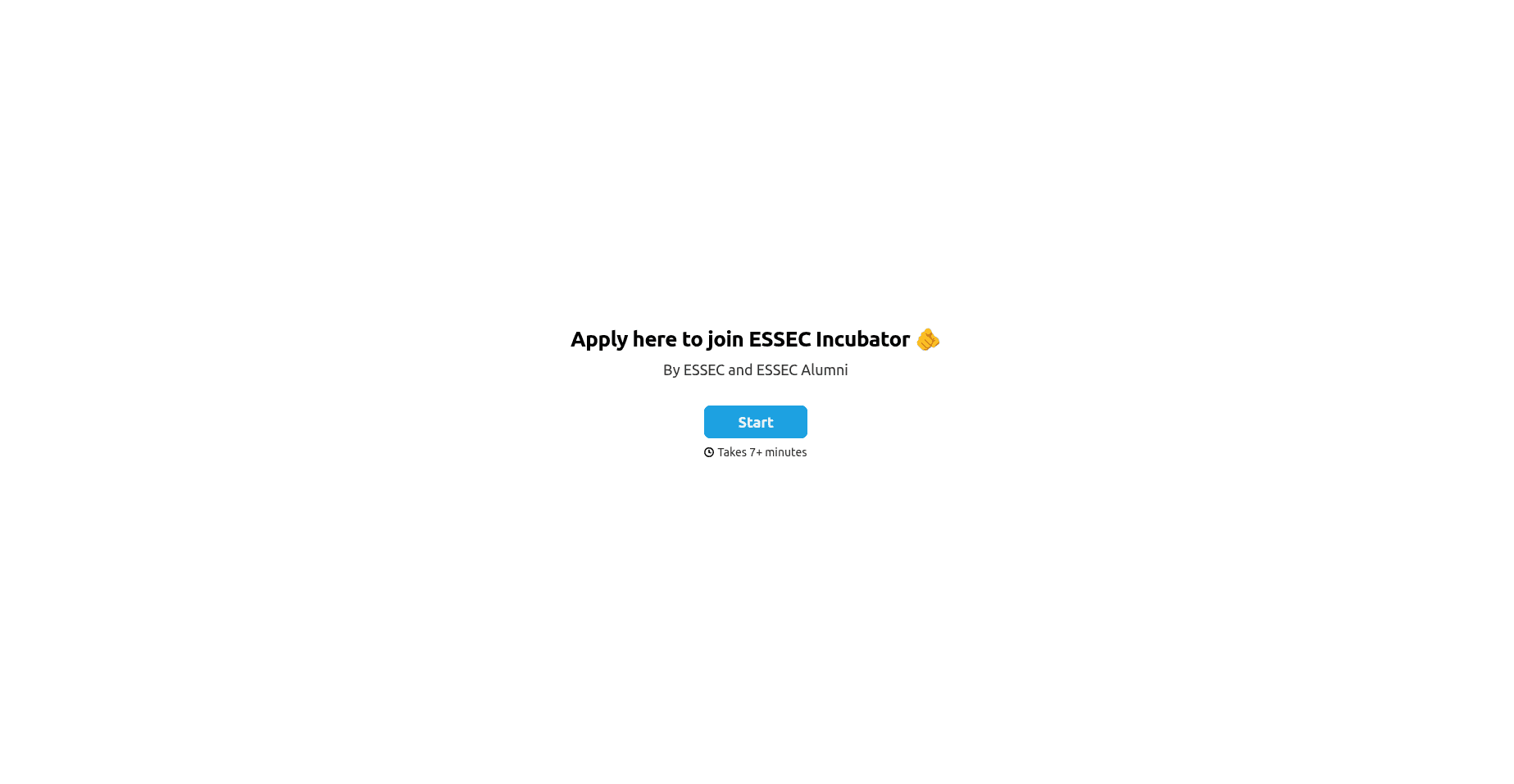 ESSEC Incubator 7th Cohort 2026