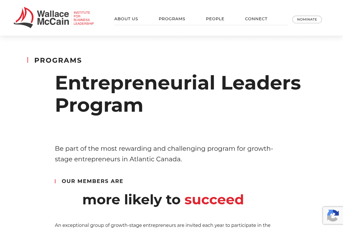 Entrepreneurial Leaders Program