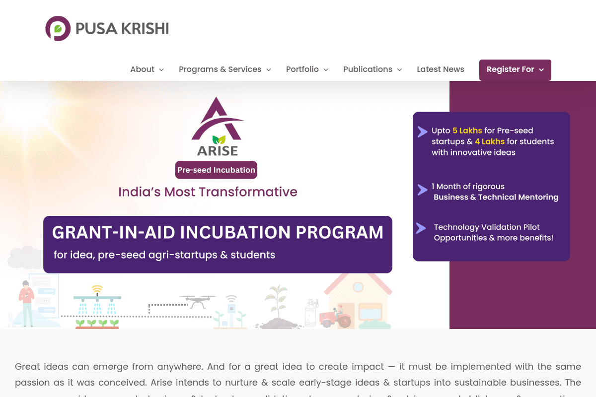 ARISE Program 2026