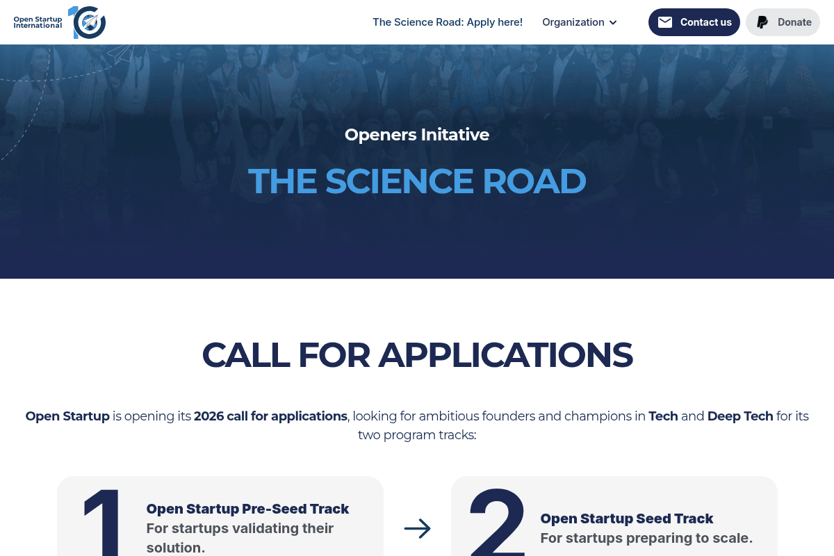 The Science Road 2026