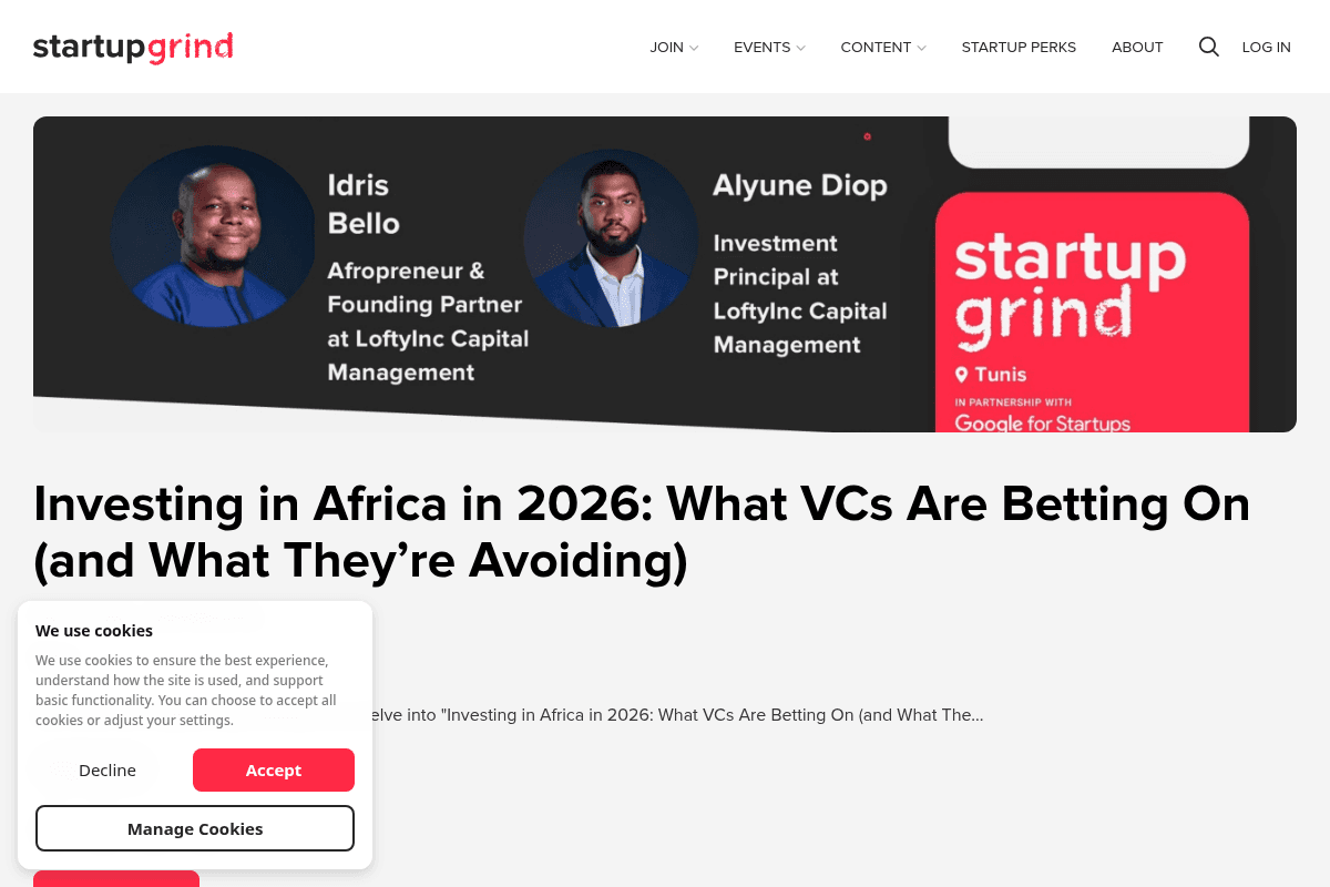 Investing in Africa in 2026: What VCs Are Betting On (and What They’re Avoiding)