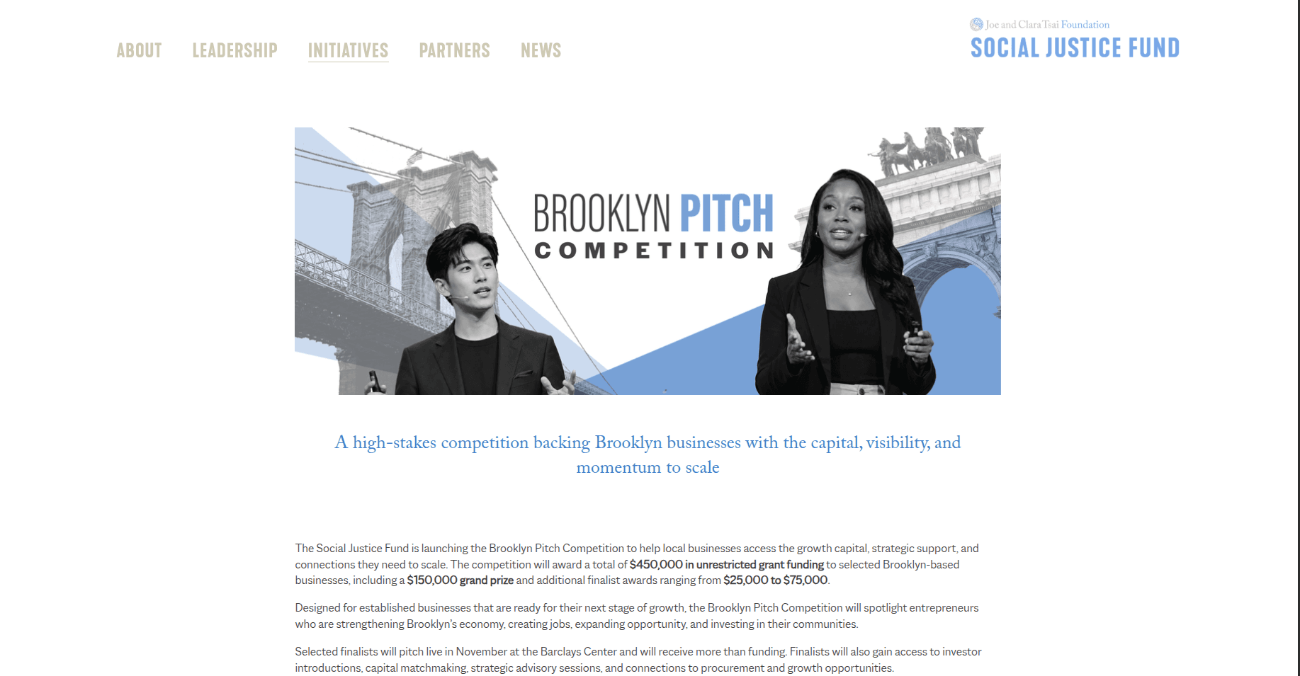 Brooklyn Pitch Competition 2026