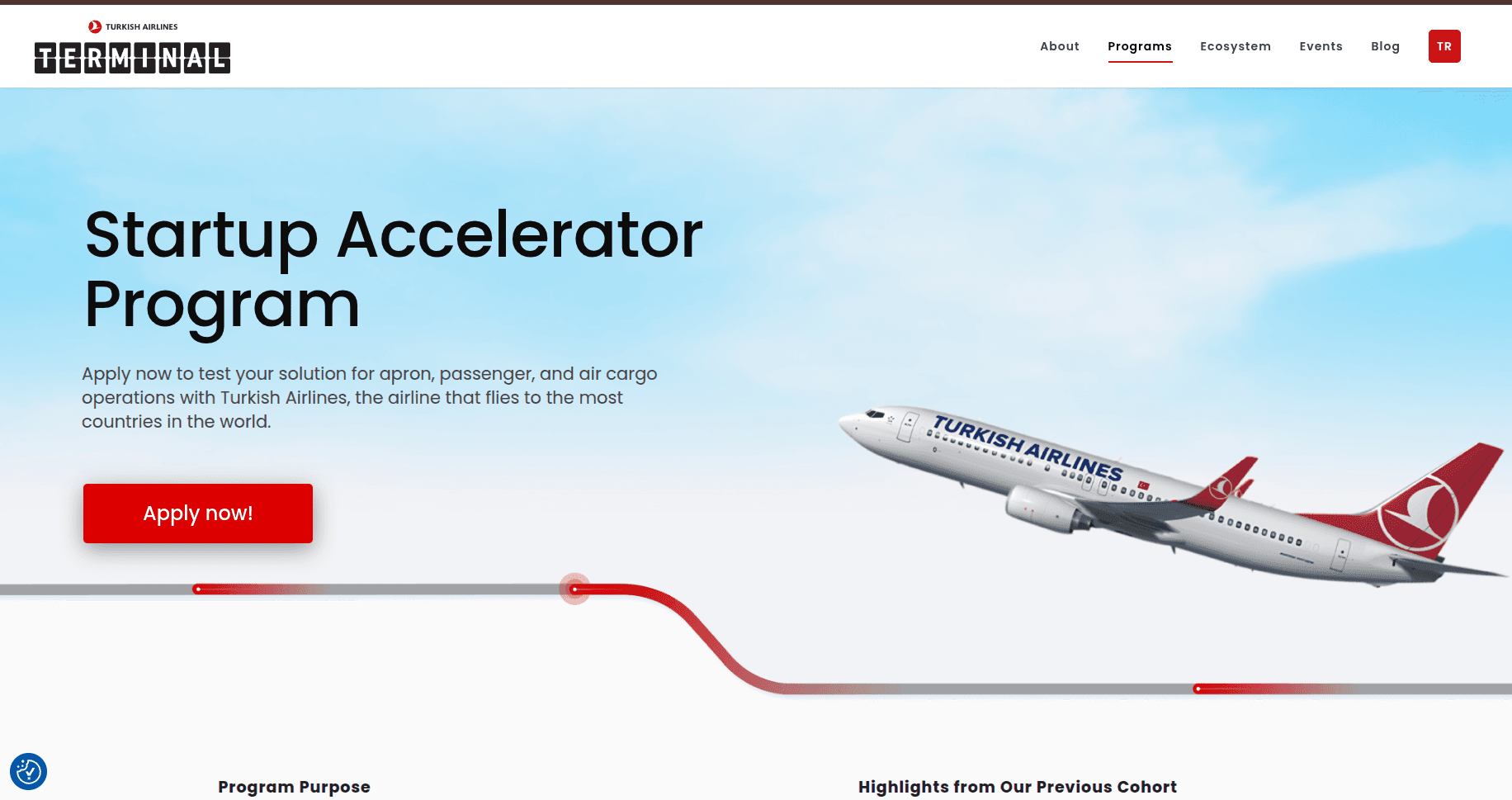 Turkish Airlines Terminal Startup Accelerator Program 2026