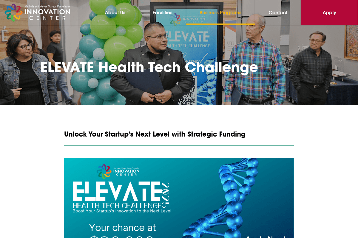 ELEVATE Health Tech Challenge 2026