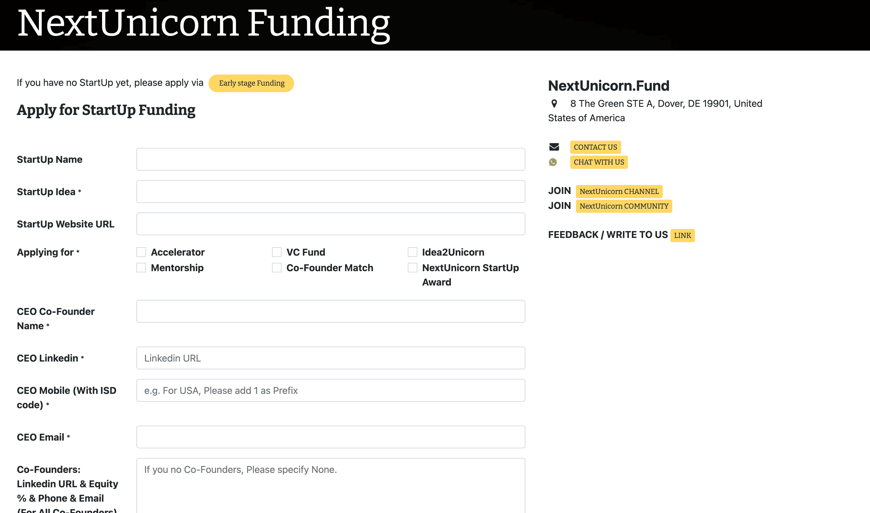 NextUnicorn.Fund