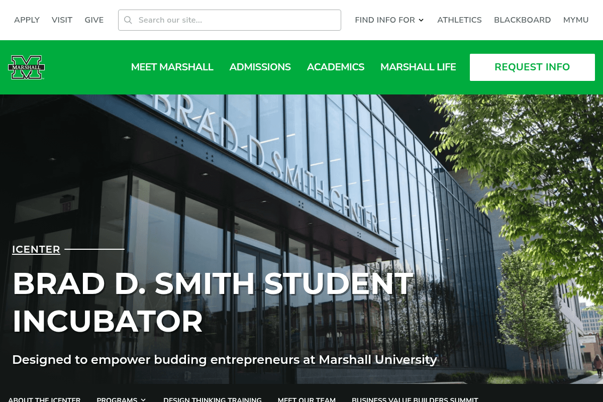 Brad D. Smith Incubator Program