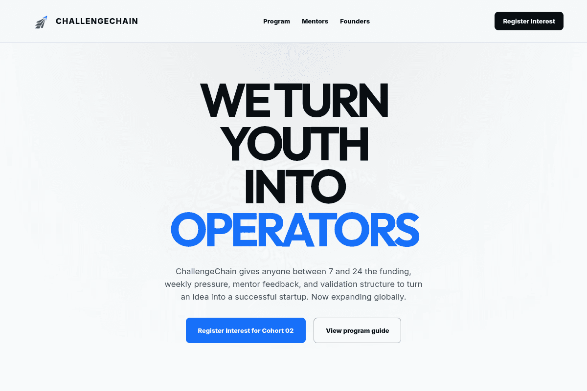 ChallengeChain Cohort 02