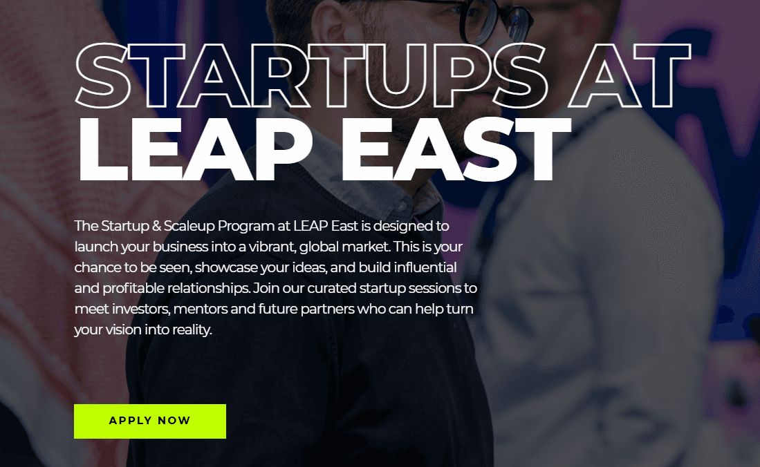 LEAP East 2026 Startup & Scaleup Program
