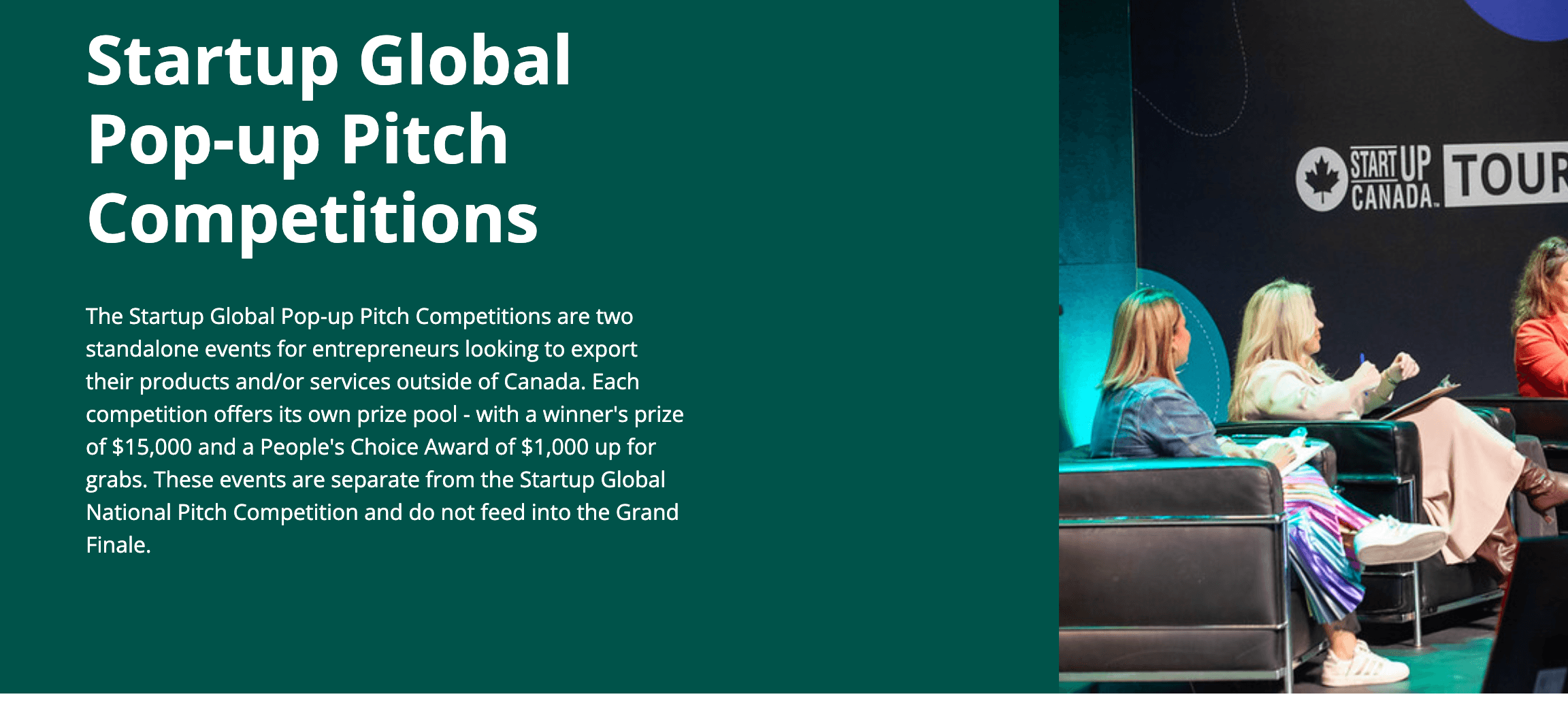 Startup Global Pop-up Pitch Competition - Ottawa 2026
