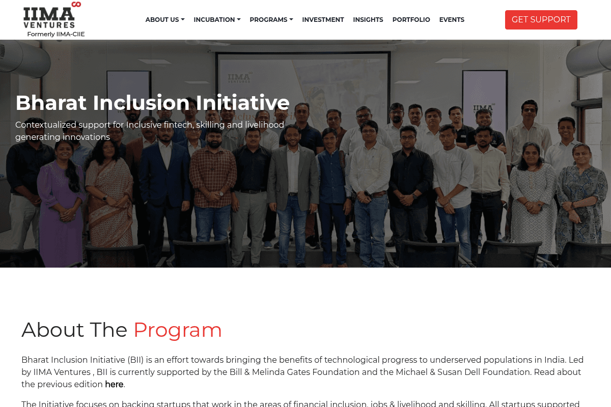Bharat Inclusion Initiative (BII)