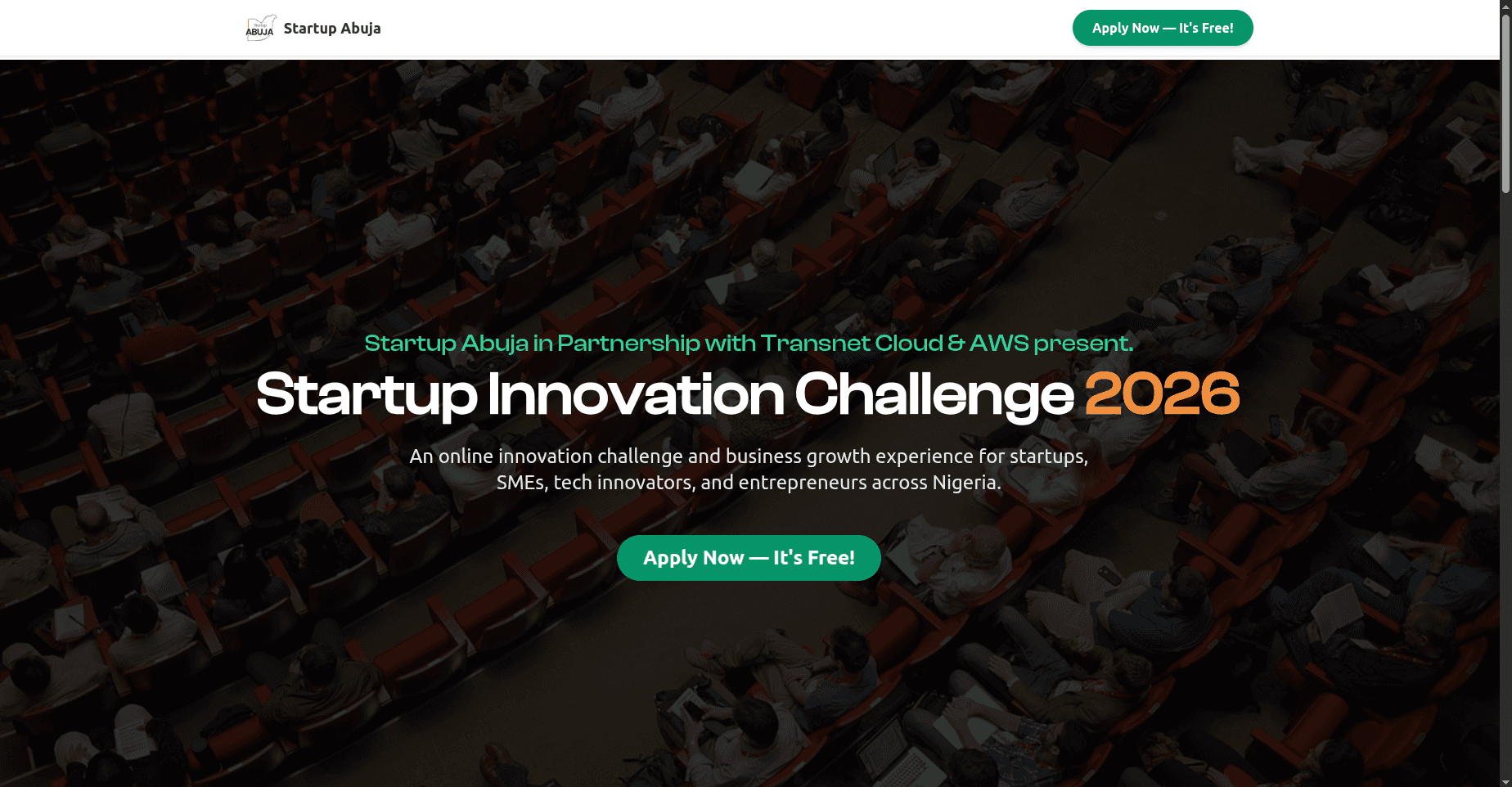 Startup Innovation Challenge 2026