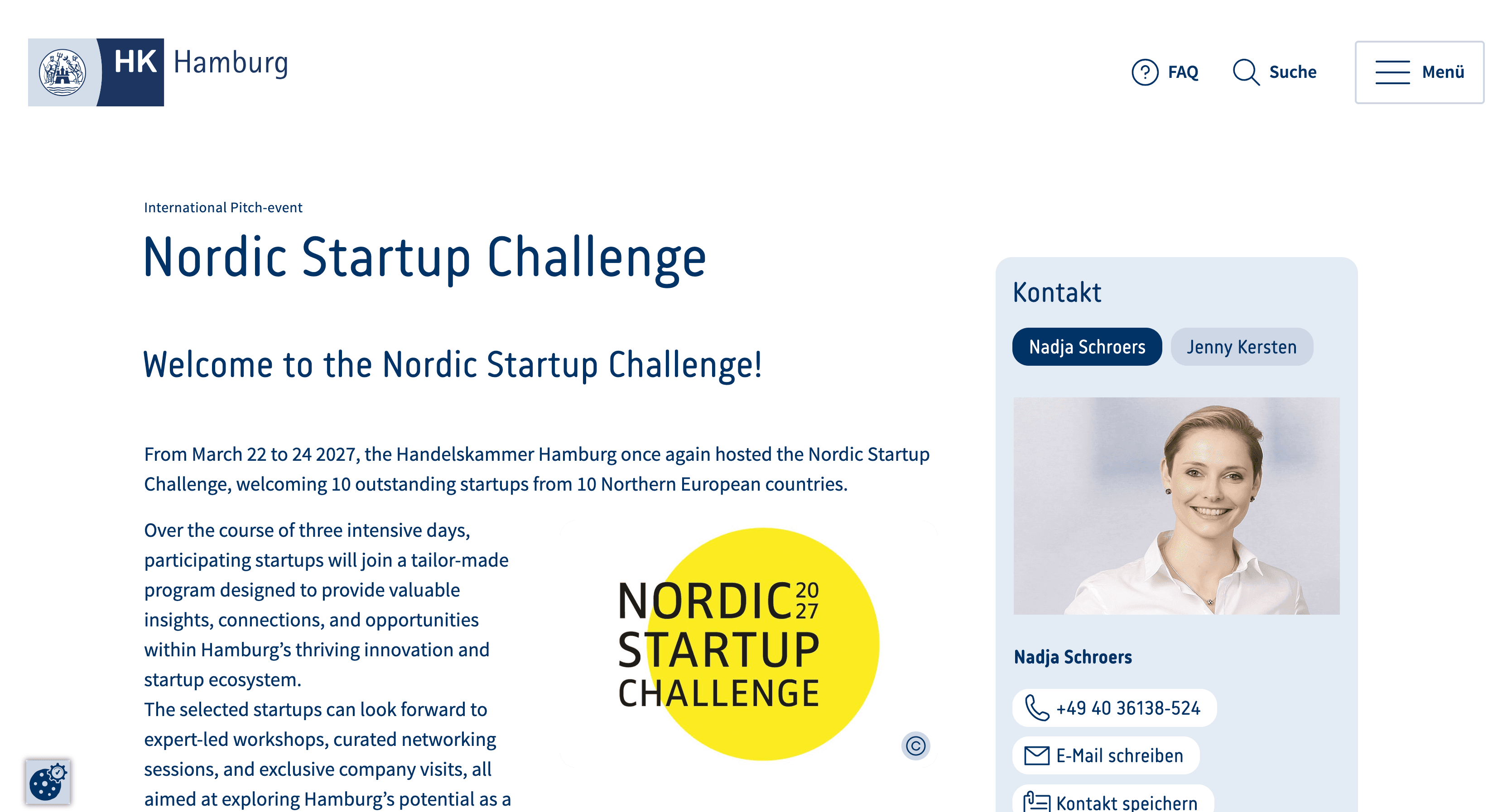 Nordic Startup Challenge 2027