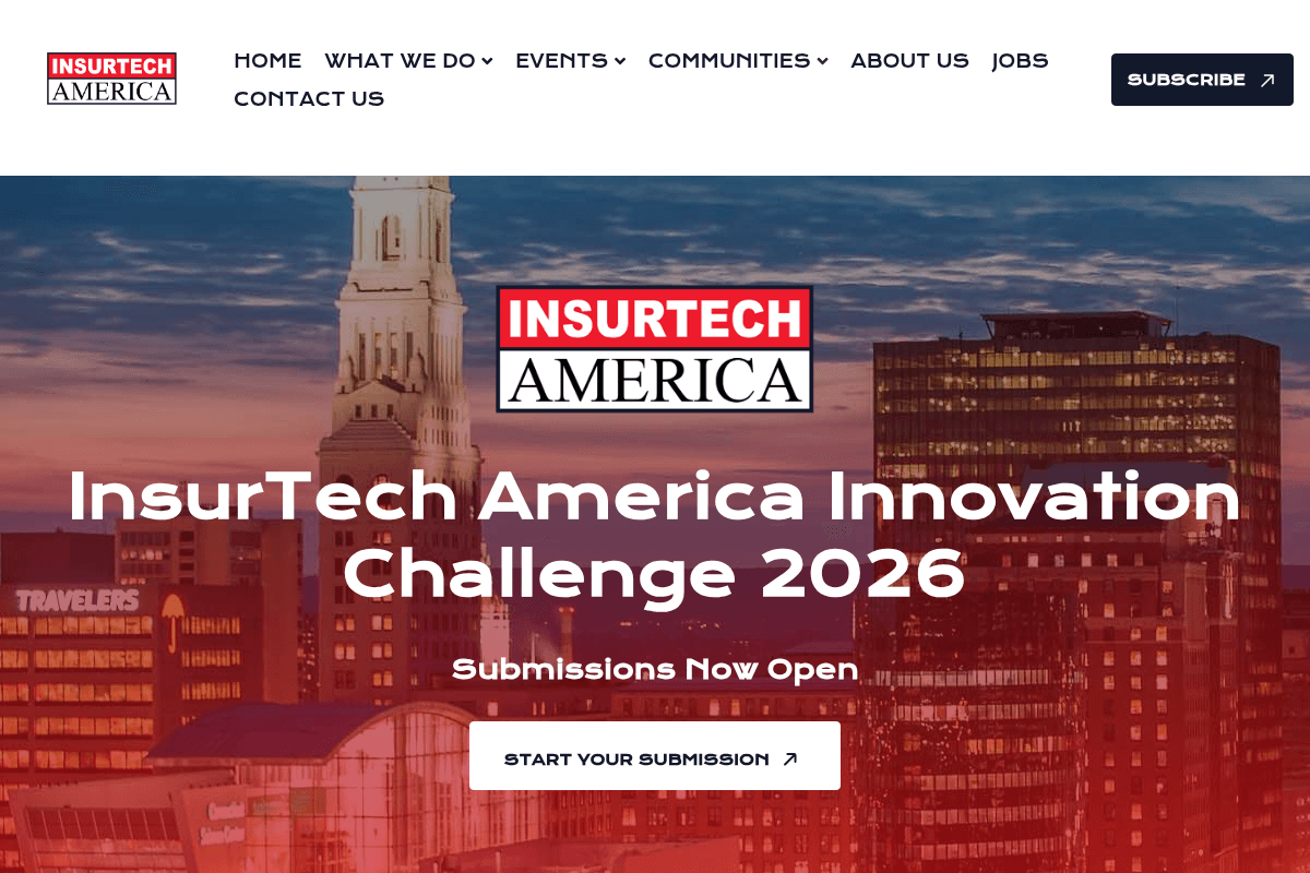 InsurTech America Innovation Challenge 2026