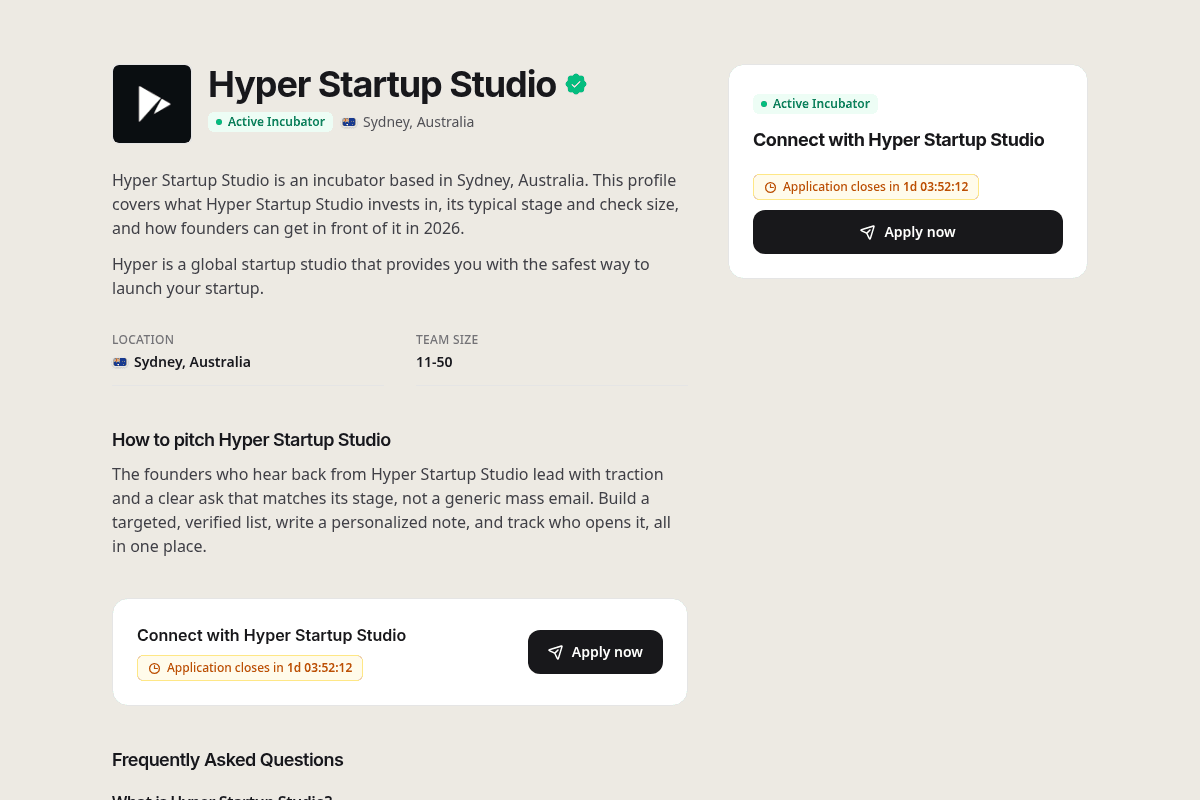 Hyper Startup Studio