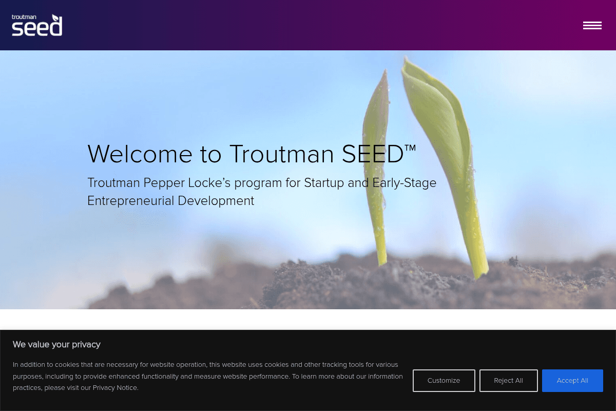 Troutman Pepper Locke SEED Program 2026