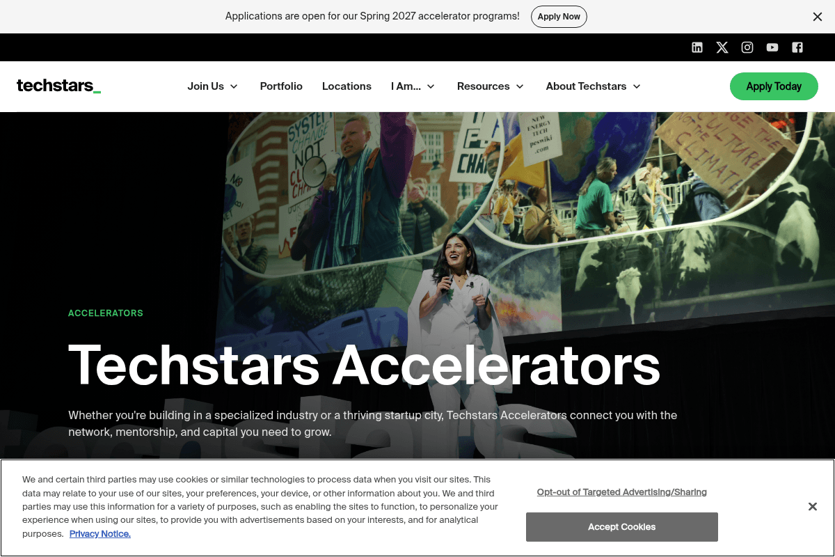 Techstars Accelerators Spring 2027