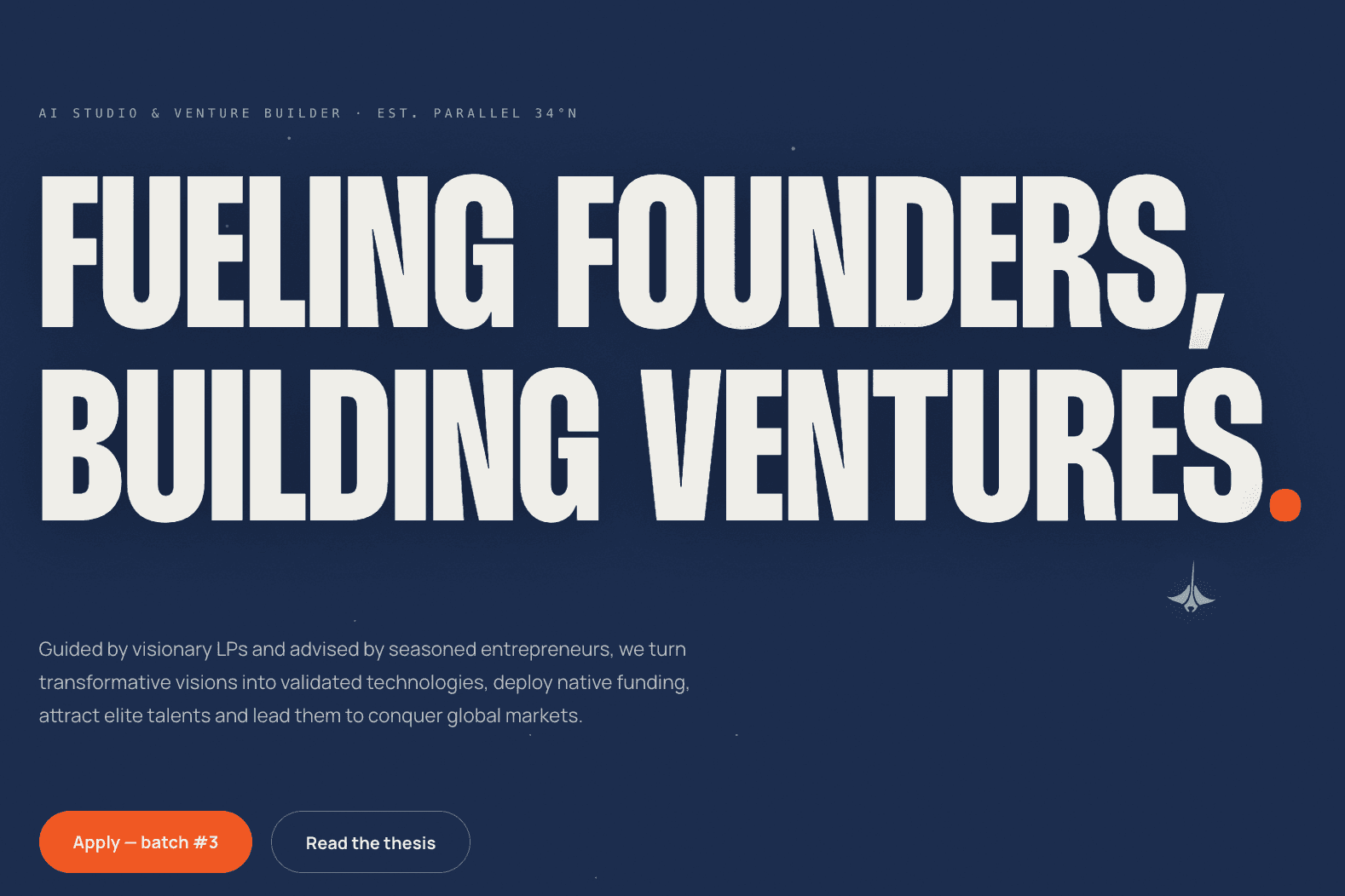34 Ventures Batch #3