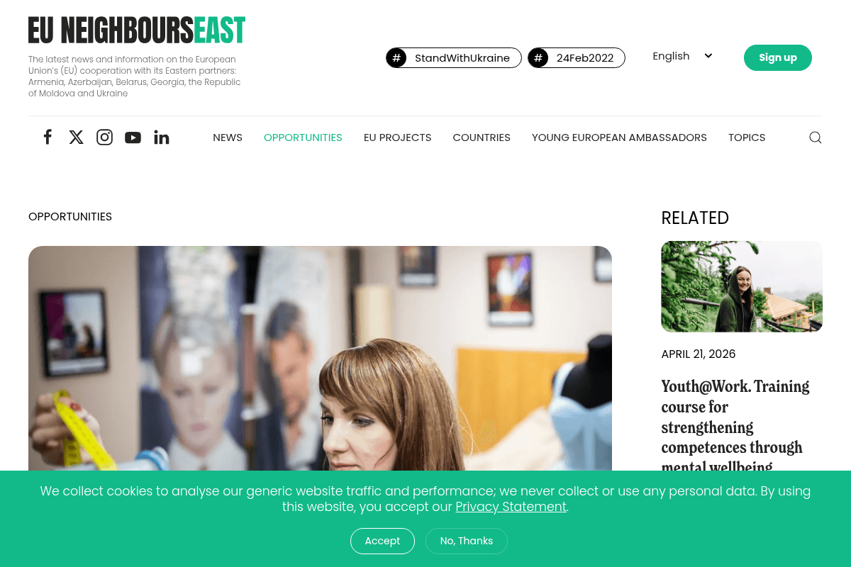 Moldova: EU-supported call for proposals for entrepreneurs from the left bank of the Dniester