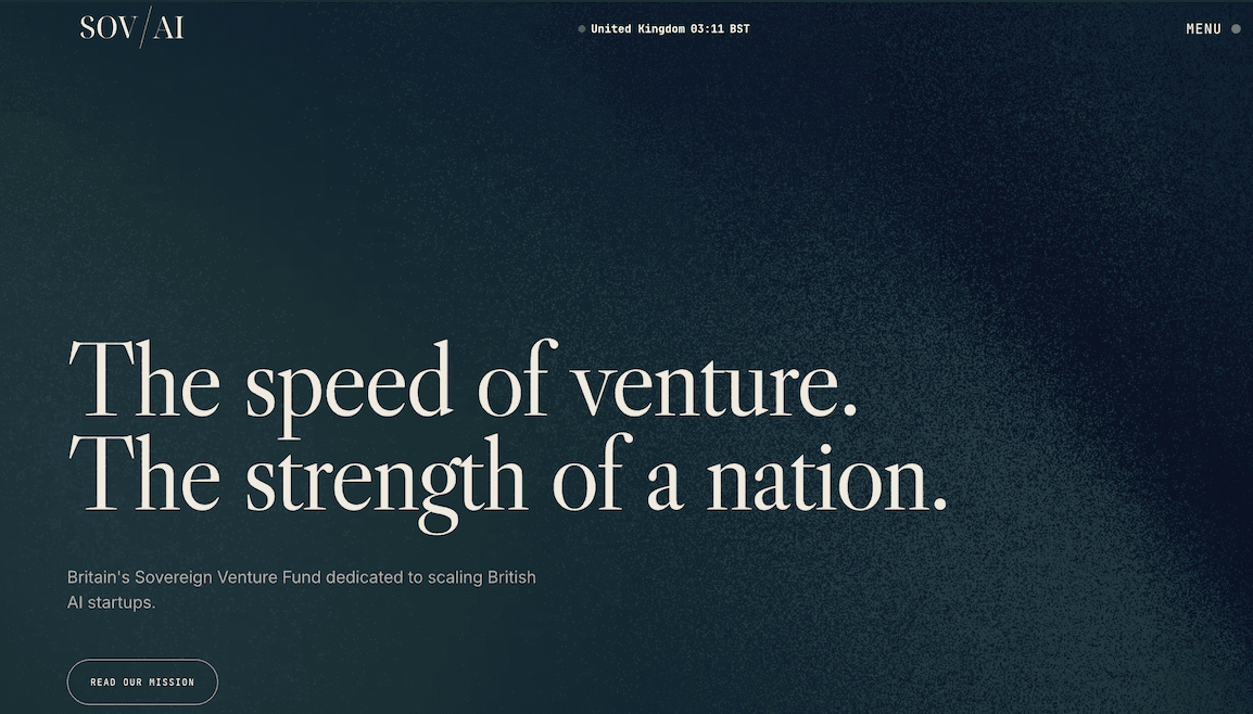 UK Government Sovereign AI Fund 2026