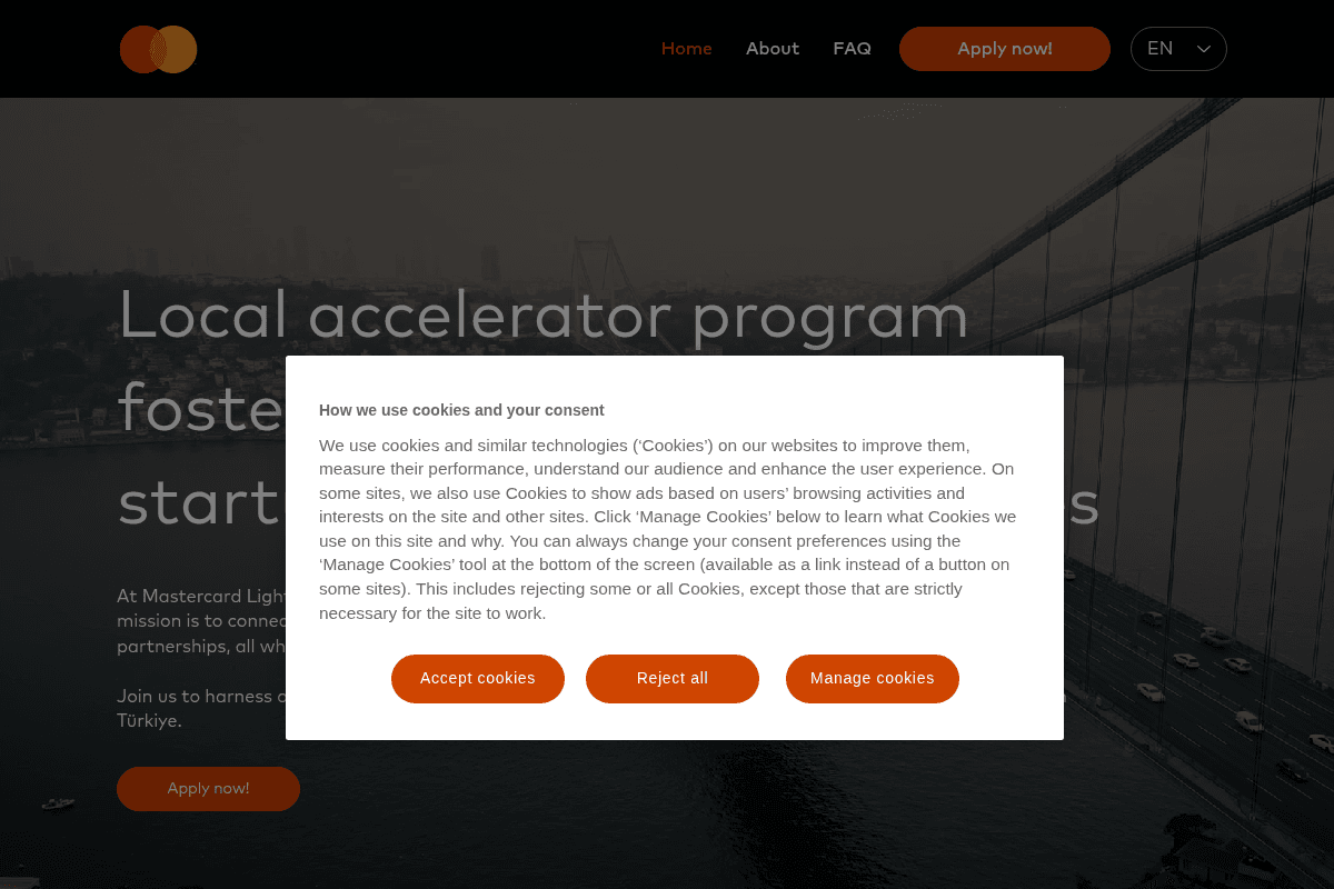 Mastercard Lighthouse Türkiye x EBRD Star Venture Startup Acceleration Program