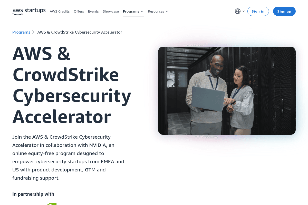 AWS & CrowdStrike Cybersecurity Accelerator