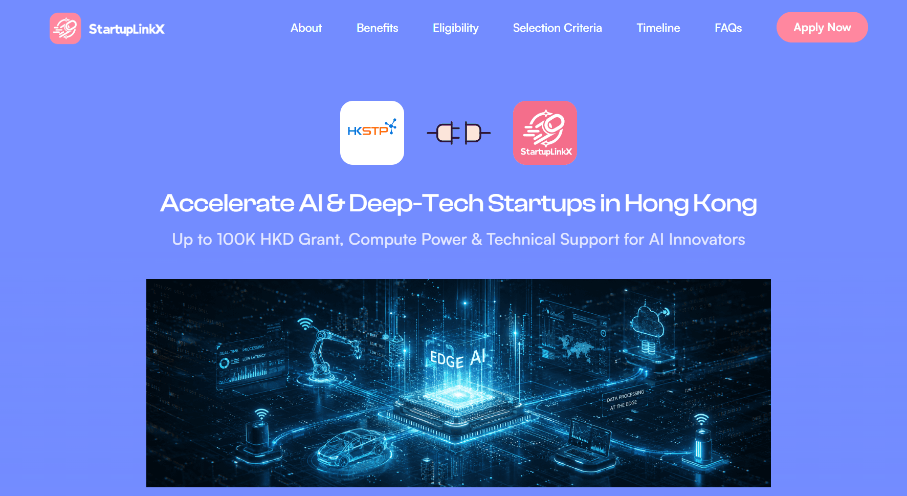 HKSTP Co-Incubation Programme for AI & Advanced Technologies