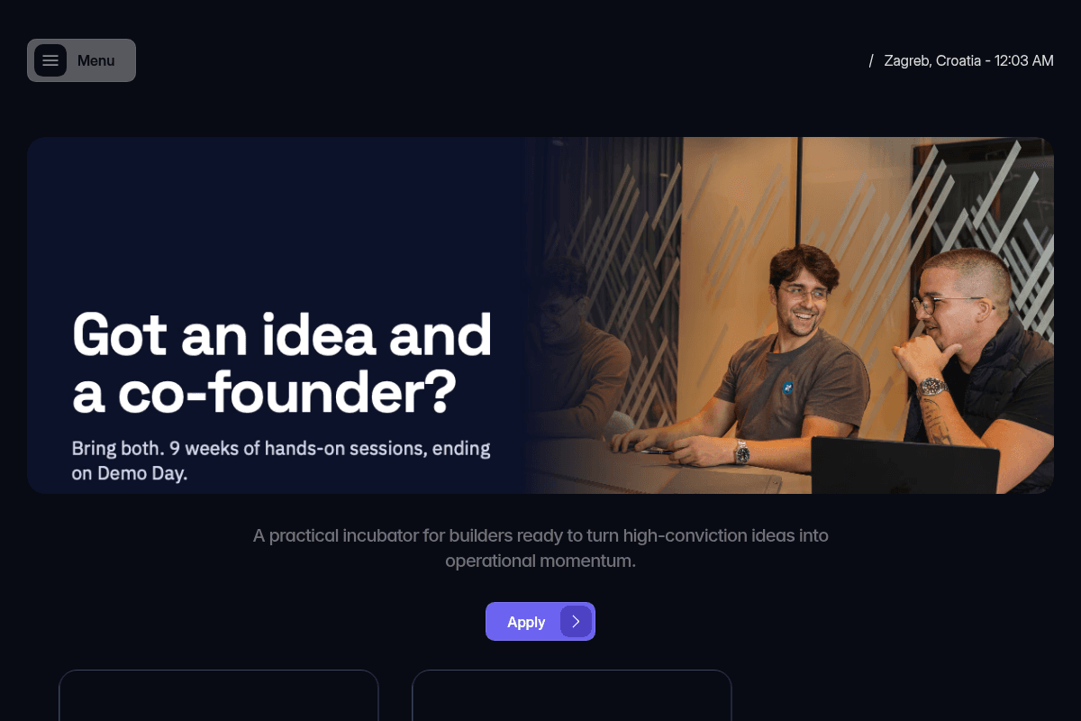 FORGE & KUT Incubator 2026