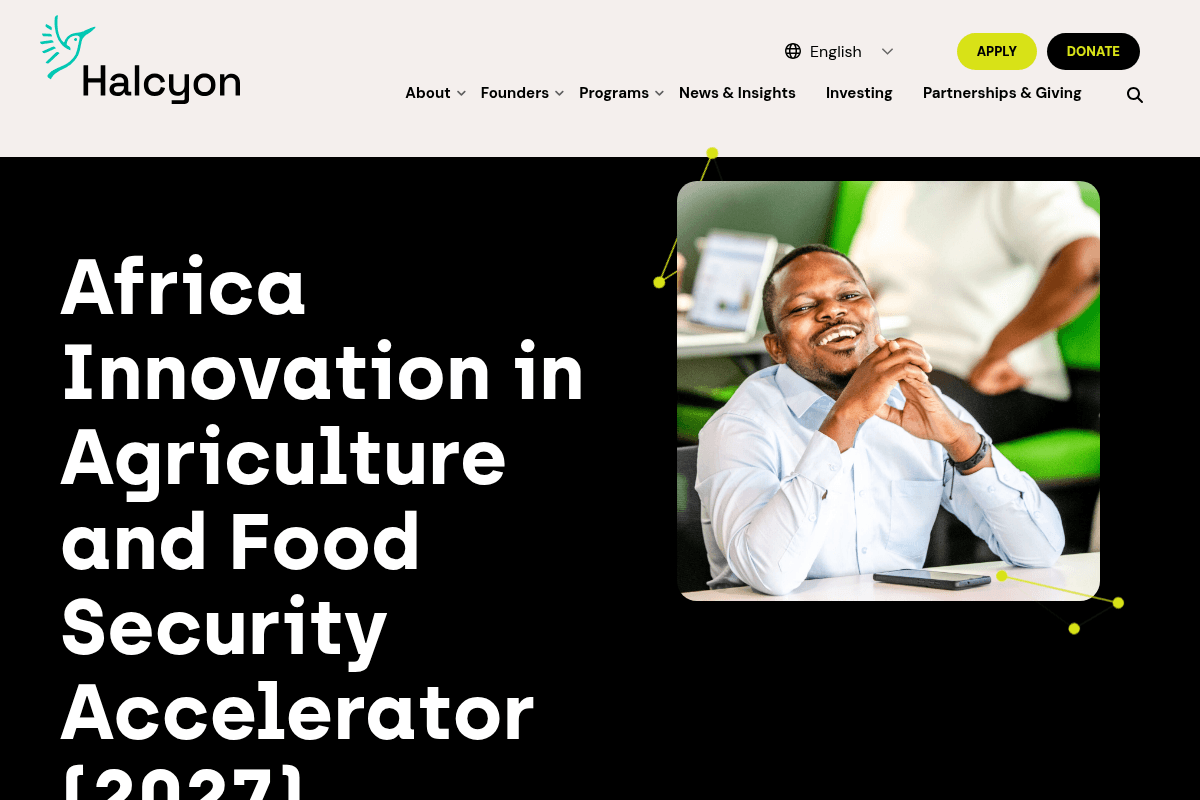 Africa Innovation in Agriculture and Food Security Accelerator (2027)