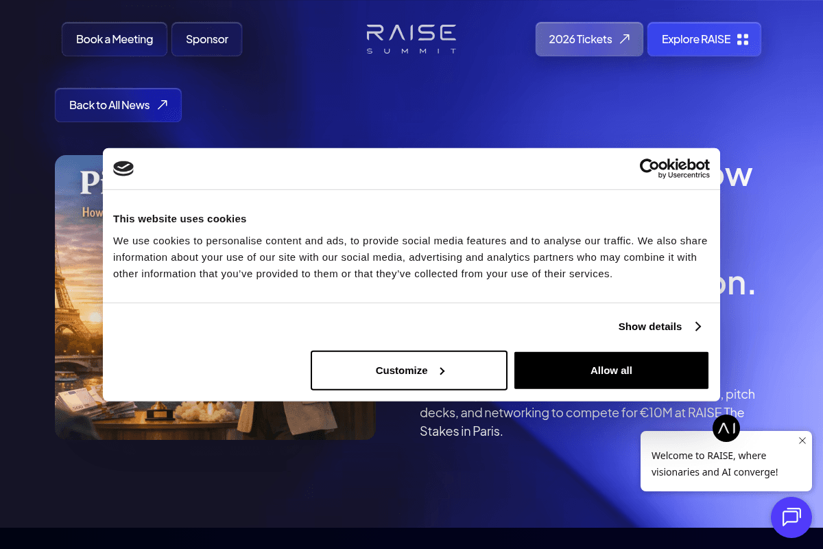 RAISE The Stakes Startup Competition 2026