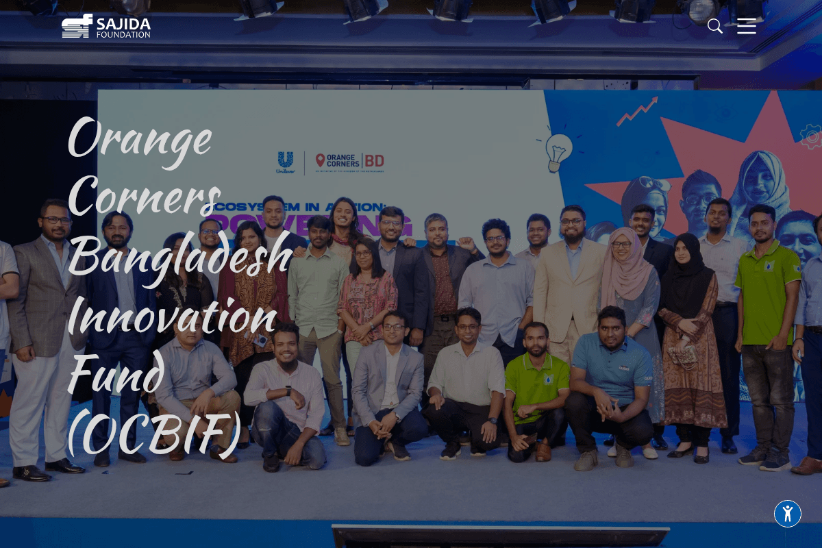 Orange Corners Bangladesh Innovation Fund (OCBIF) 2026