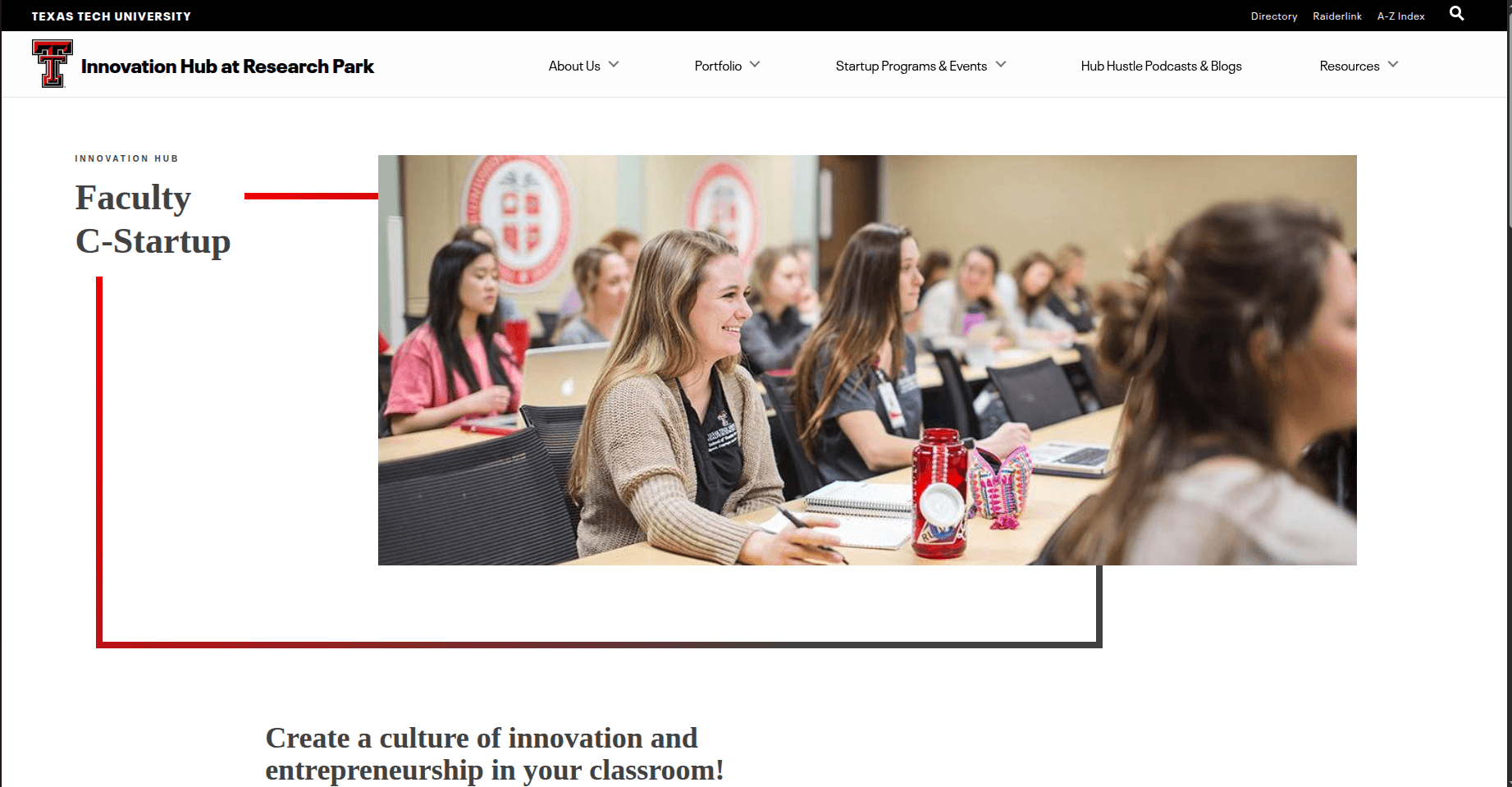 Faculty C-Startup Program 2026-2027