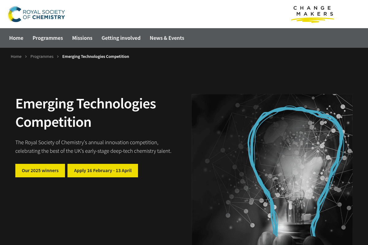 Emerging Technologies Competition 2026