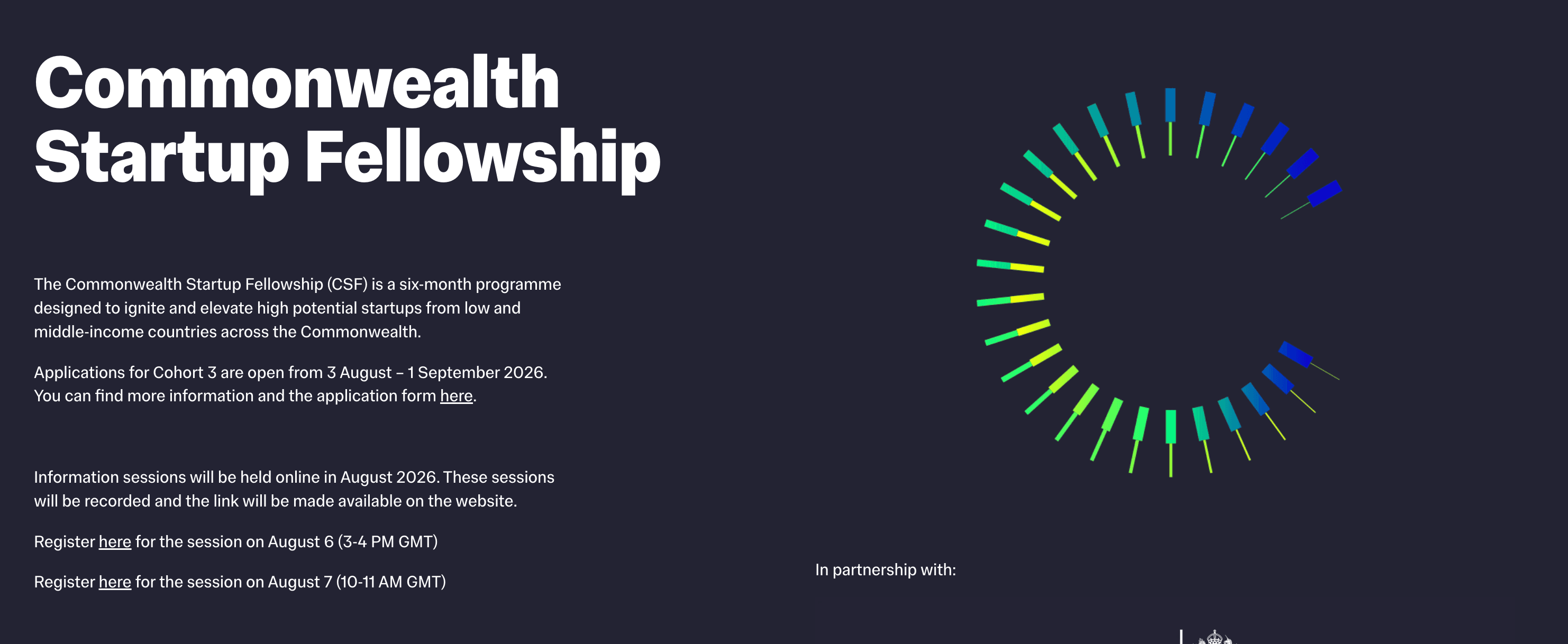 Commonwealth Startup Fellowships 2026