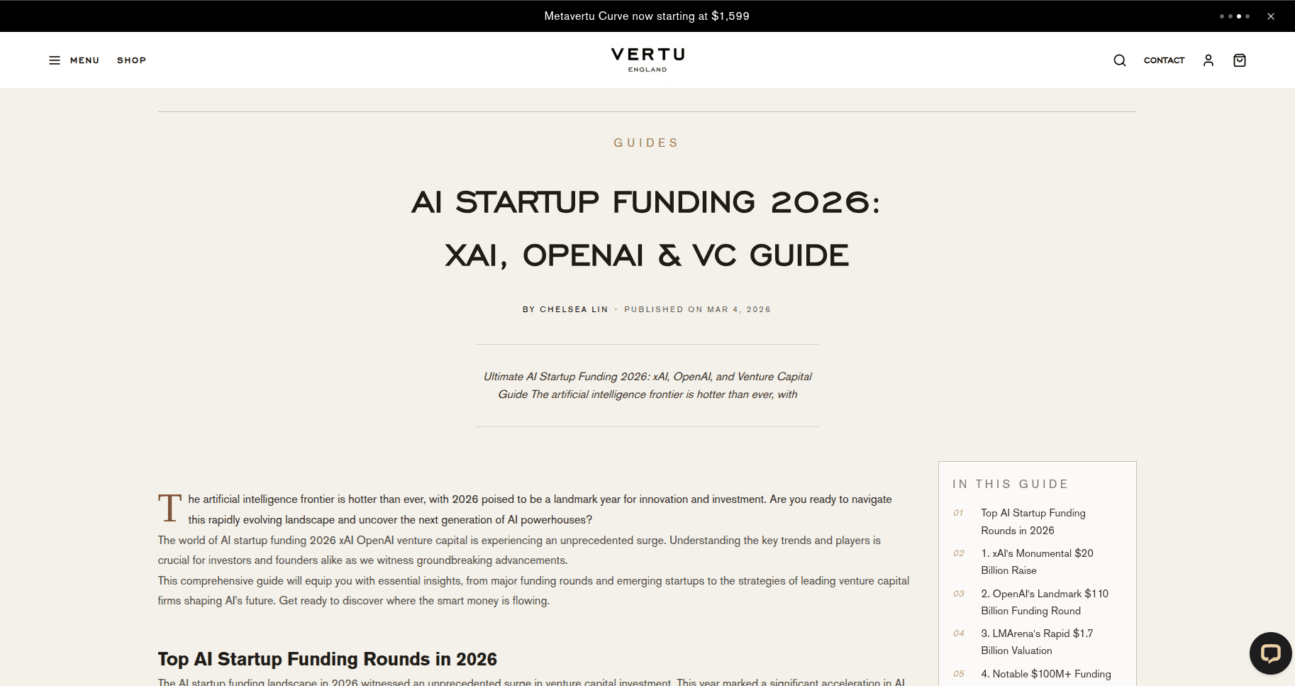 xAI Funding Opportunity 2026