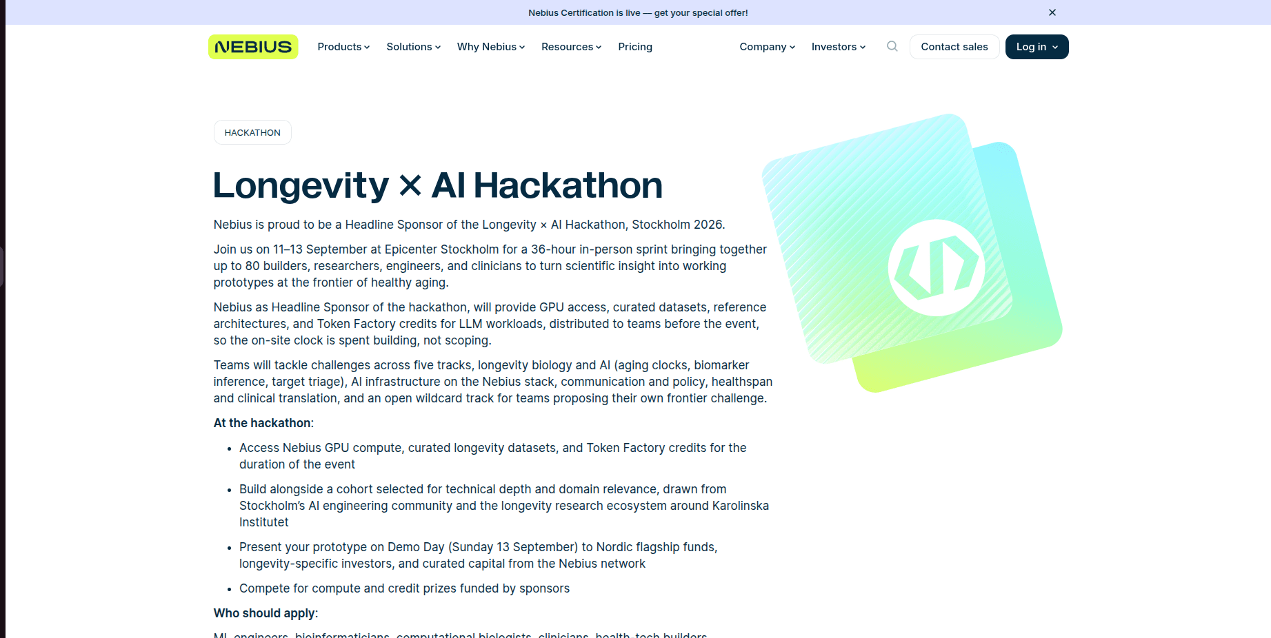 Longevity × AI Hackathon 2026