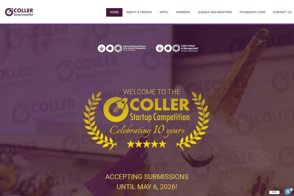 Coller Startup Competition 2026
