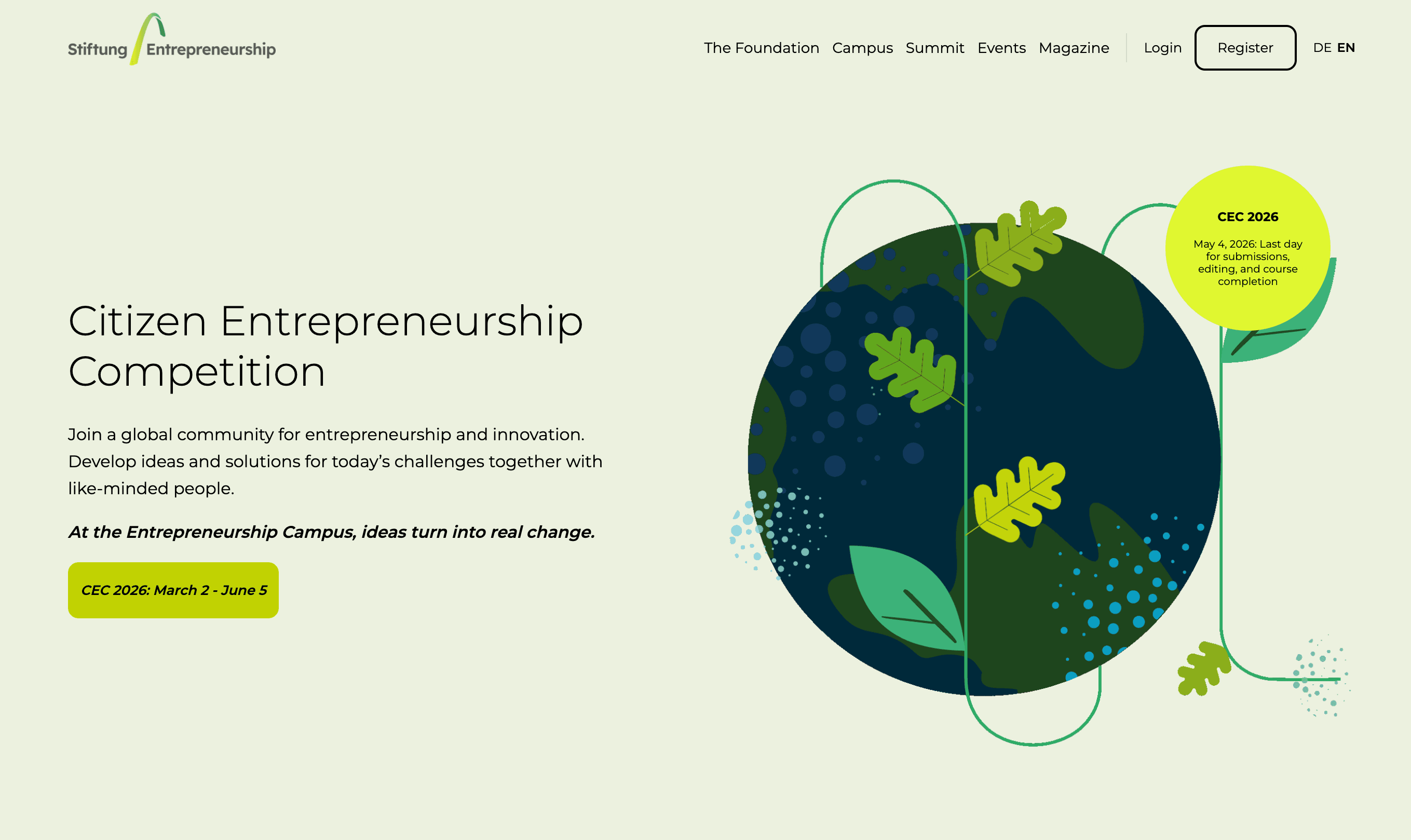 Citizen Entrepreneurship Competition 2026