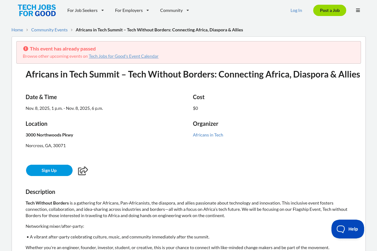 Africans In Tech Summit 2025