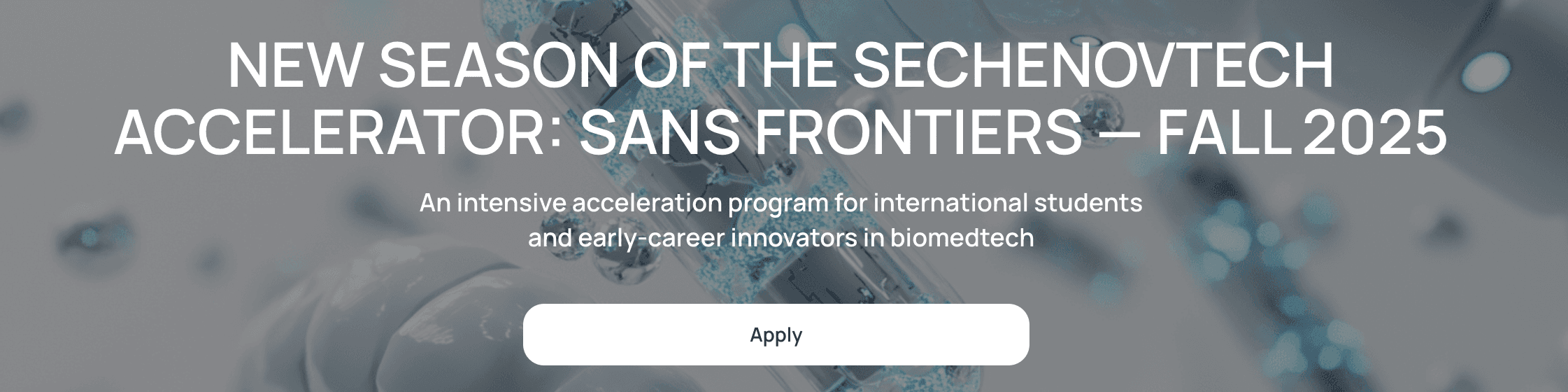 Sechenov Tech Sans Frontiers