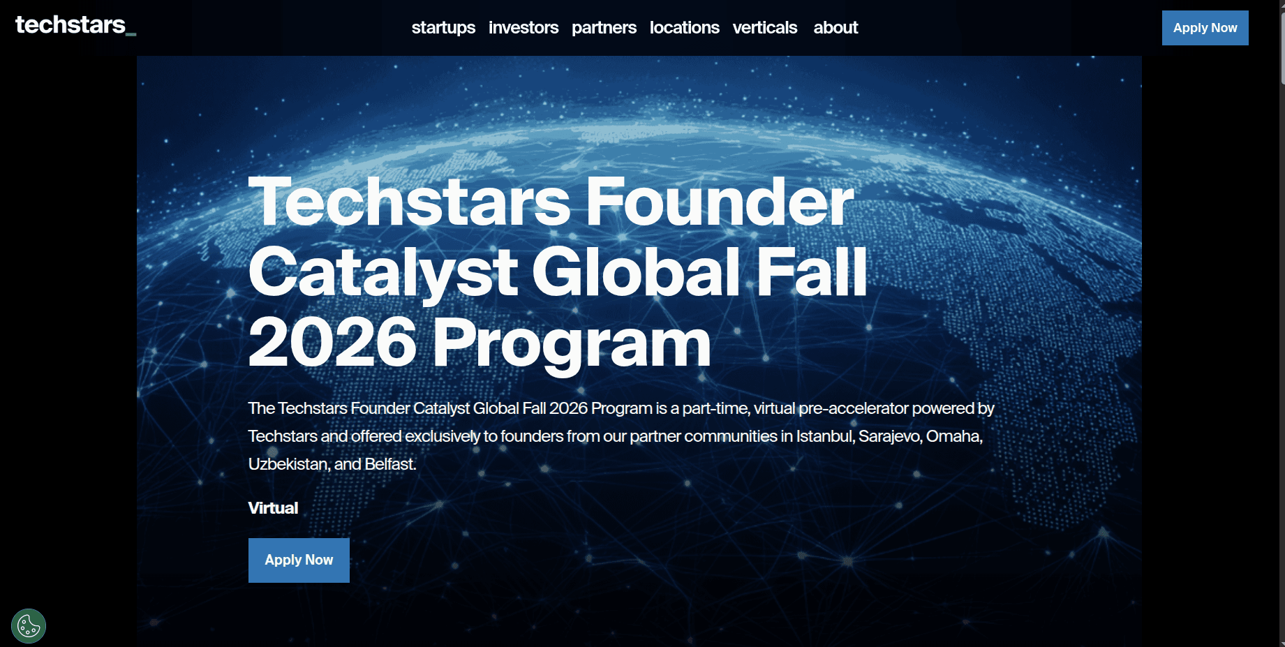 Techstars Founder Catalyst Global Fall 2026 Program