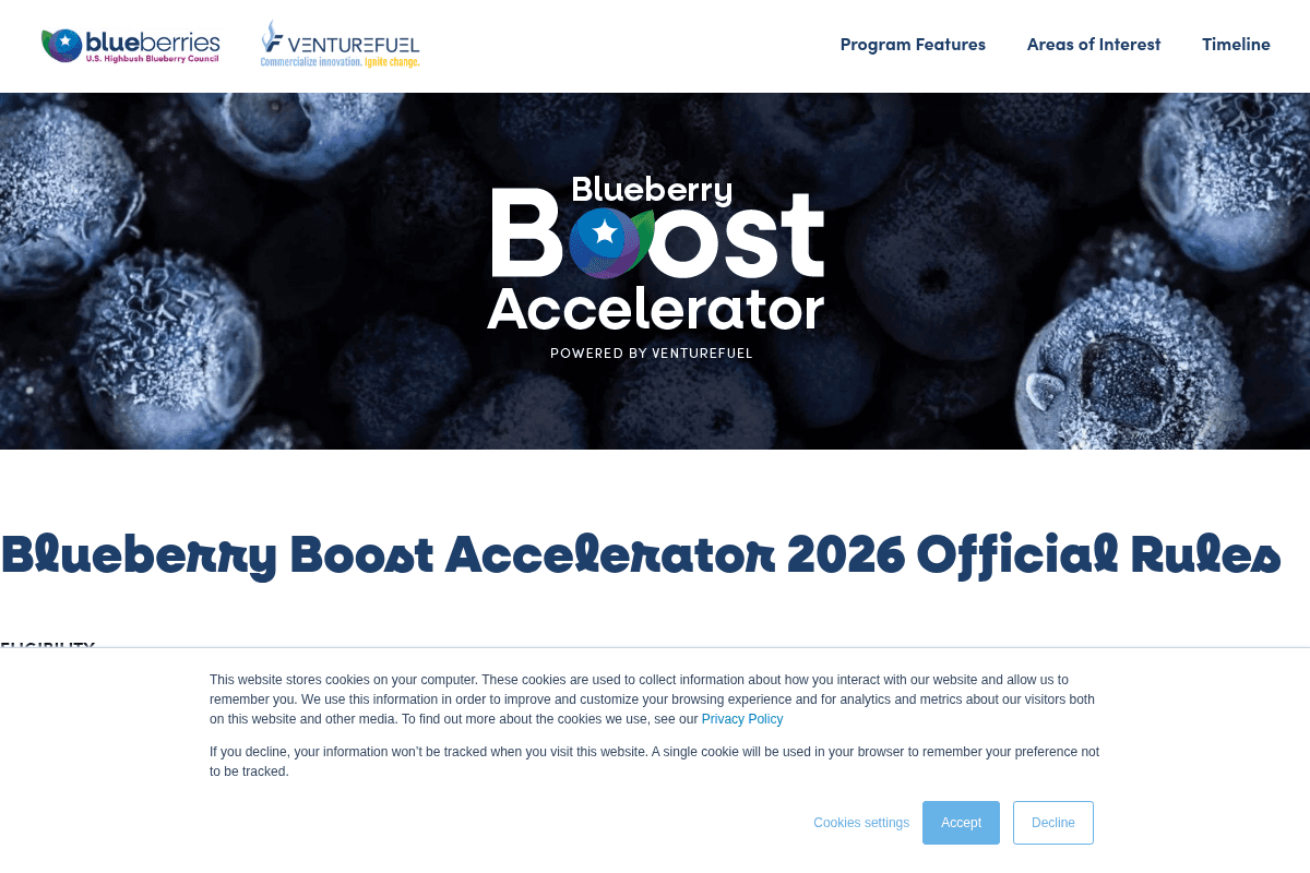 Blueberry Boost Accelerator 2026