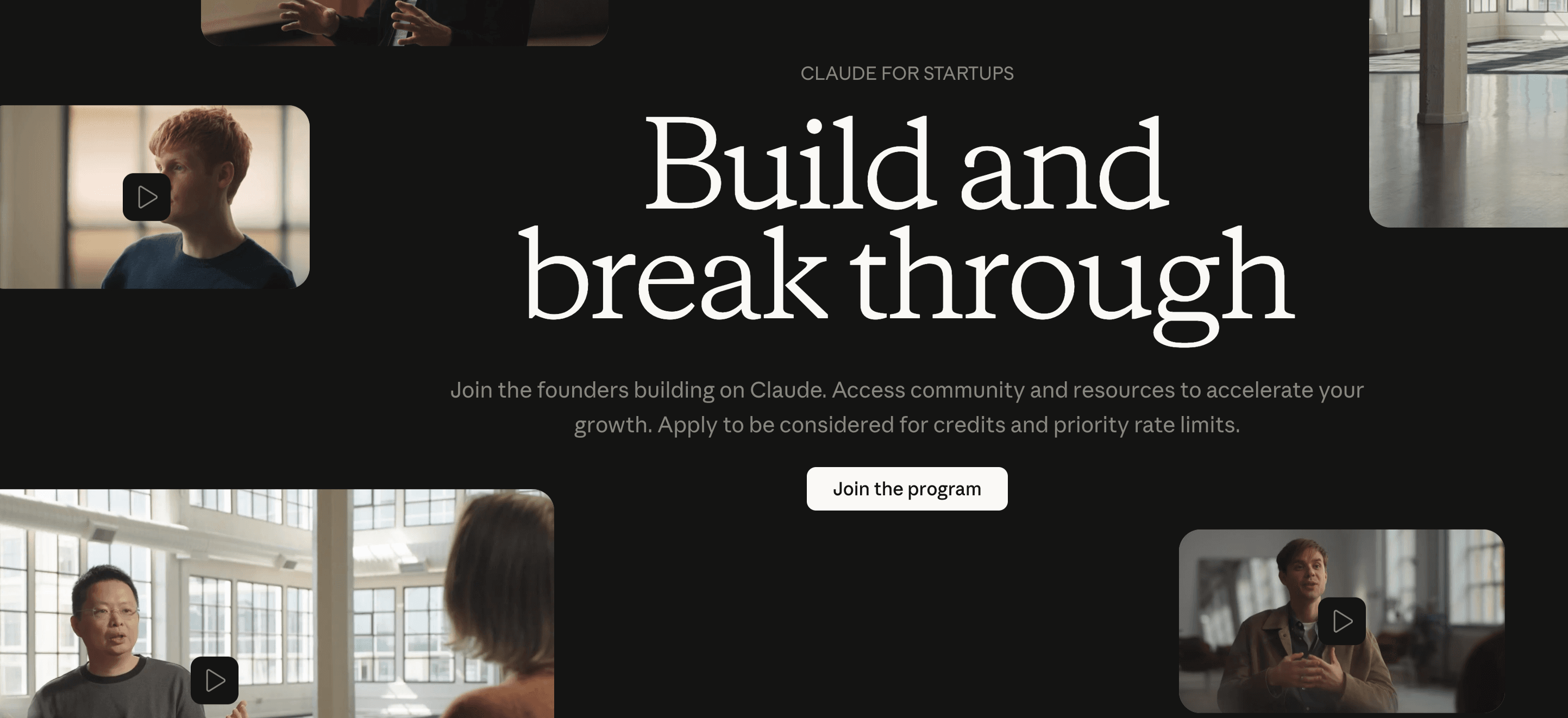Claude for Startups