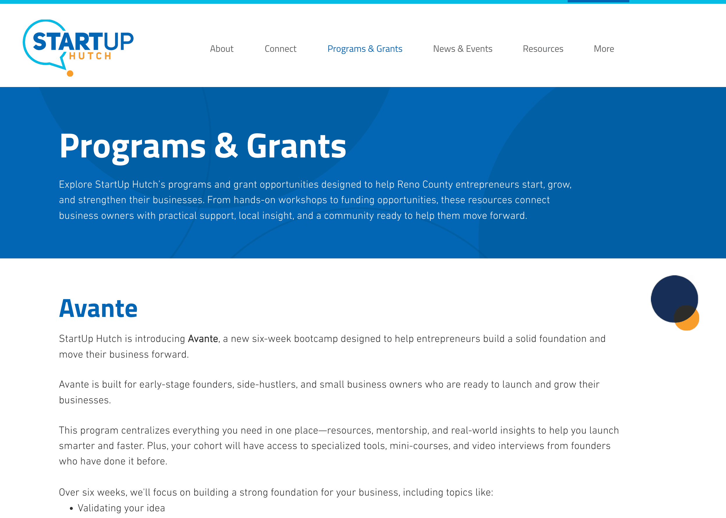 Avante Bootcamp 2026